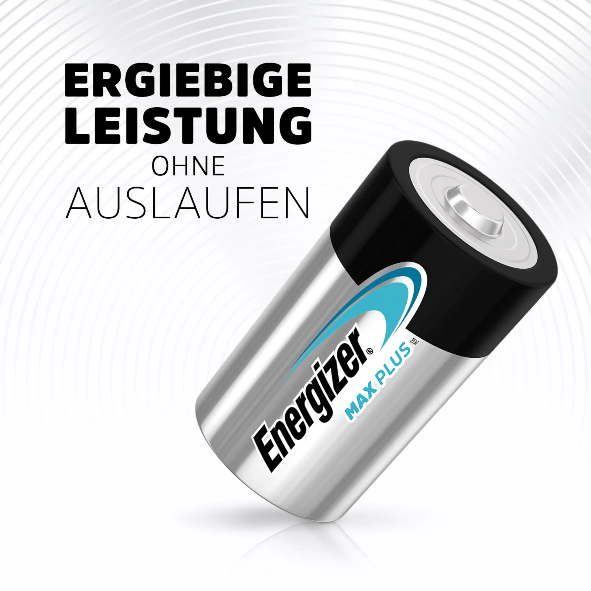 Energizer Max Plus Alkaline Mono D 1,5 V, 2er Pack