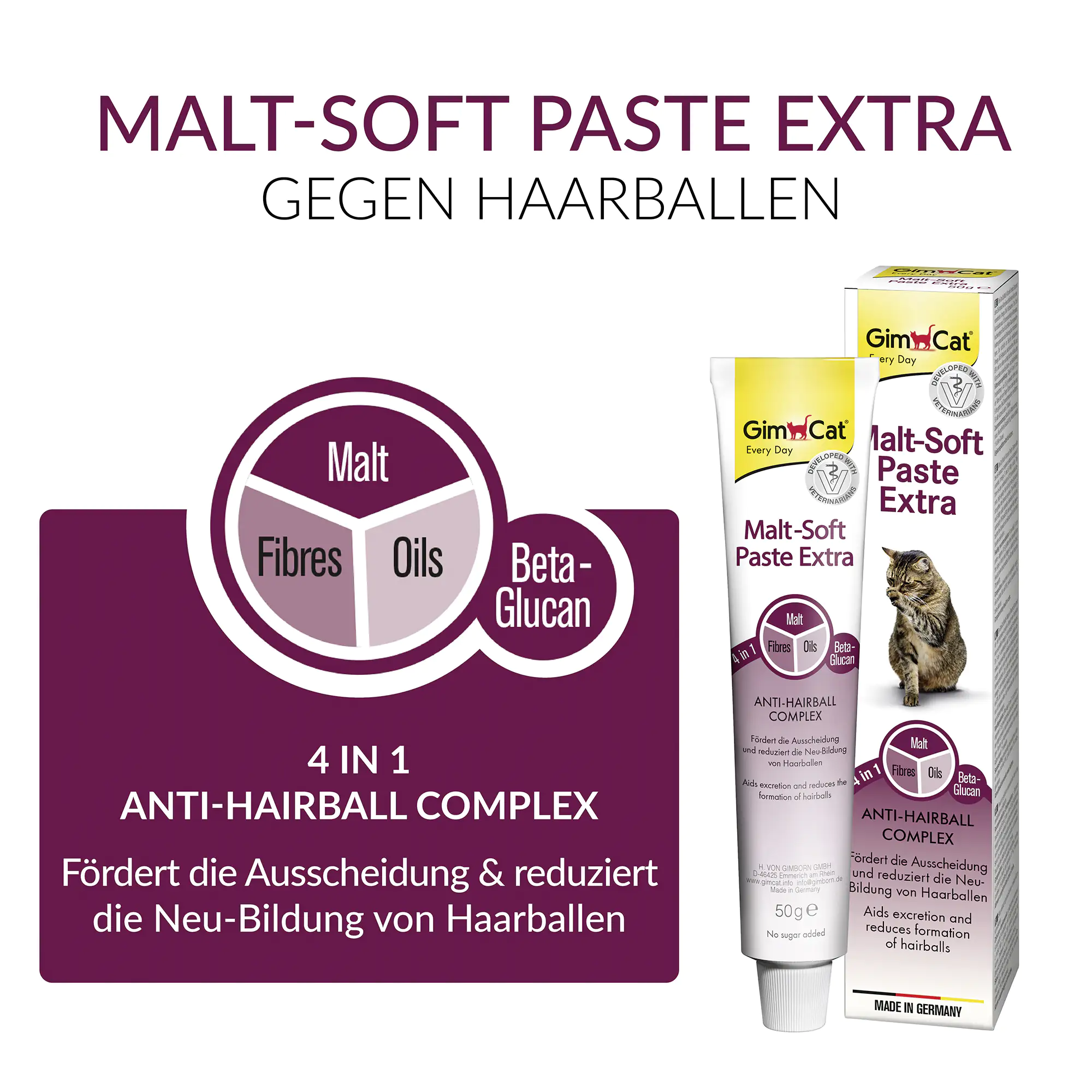 GimCat Malt-Soft Paste Extra 50 g