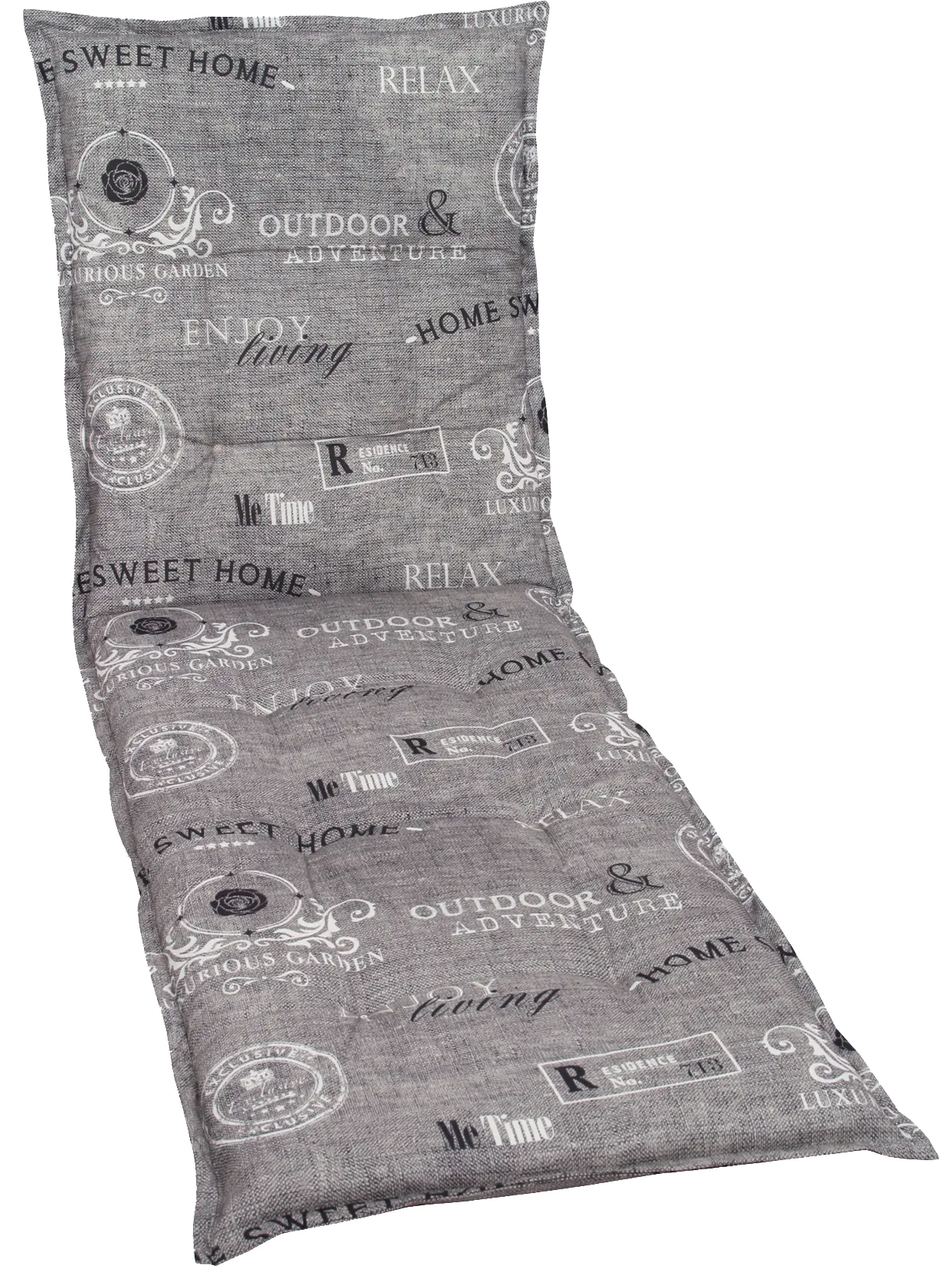 GO-DE Liegenauflage 190 x 60 x 6 cm grau