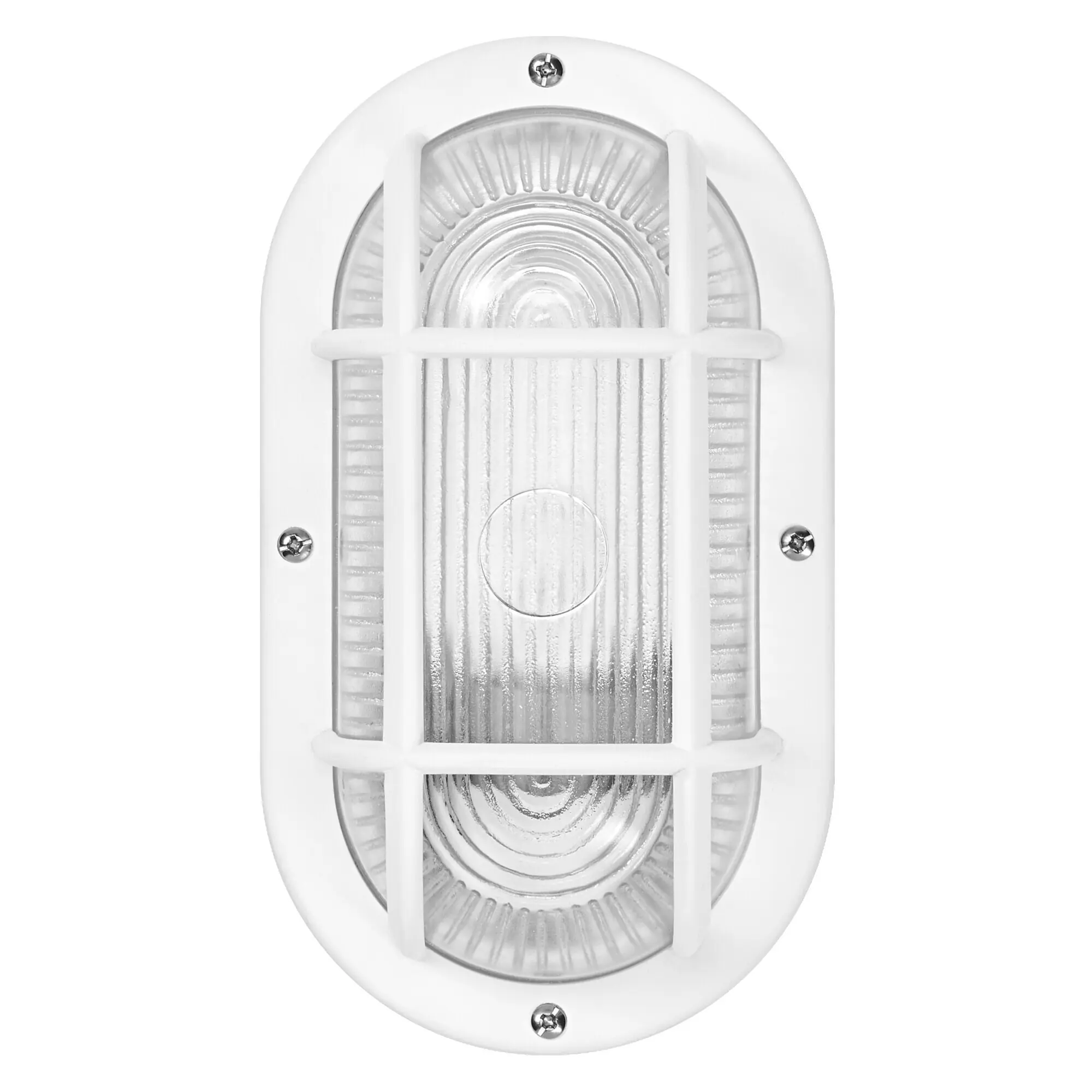 Osram LED Wandleuchte Bulkhead Essential Oval E27 weiß