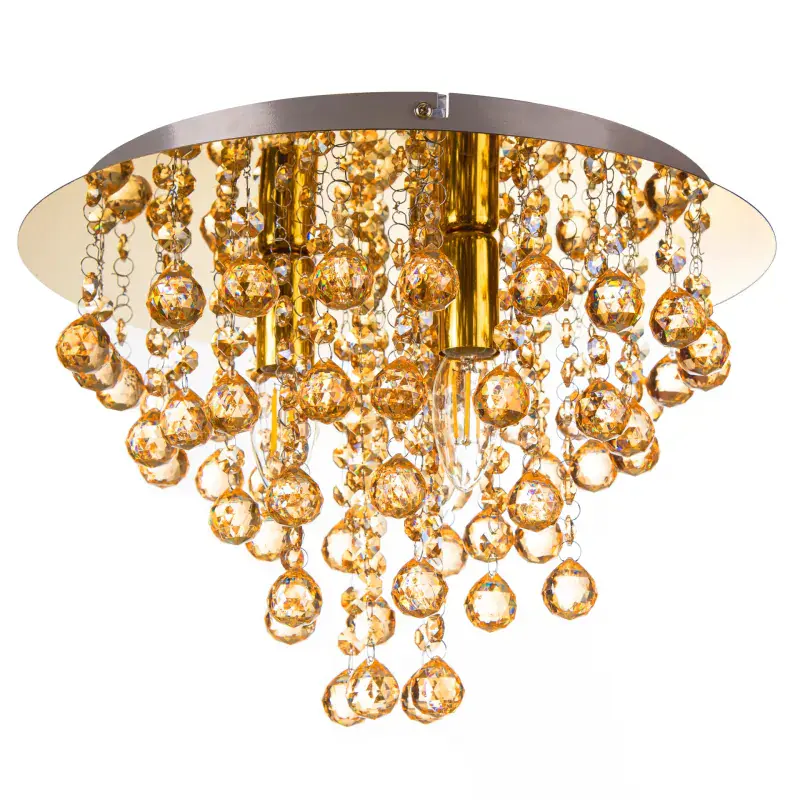 Globo Deckenleuchte London Ø 38 x 26 cm gold
