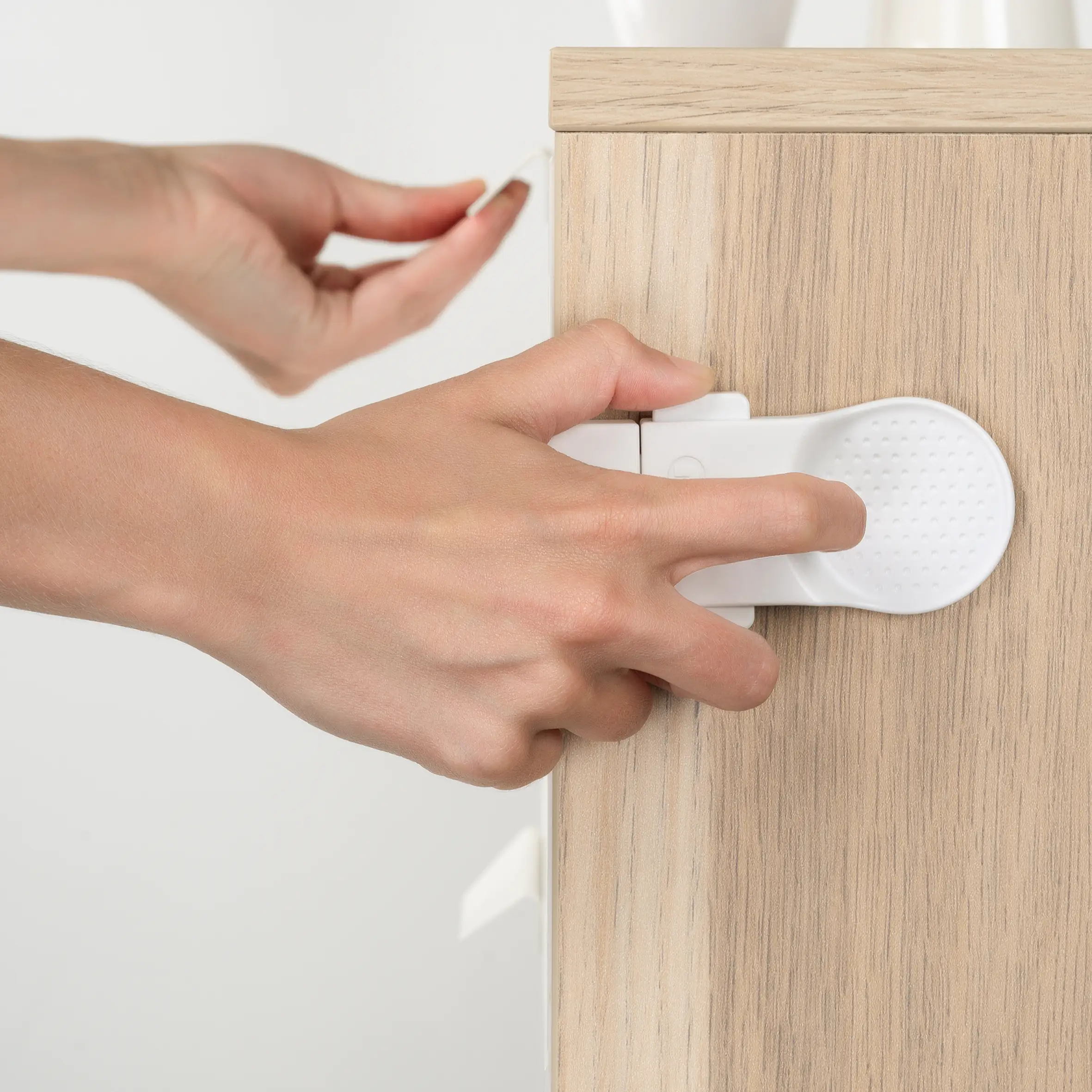 Reer Schrank- und Schubladensicherung extern weiß, 1 Stück