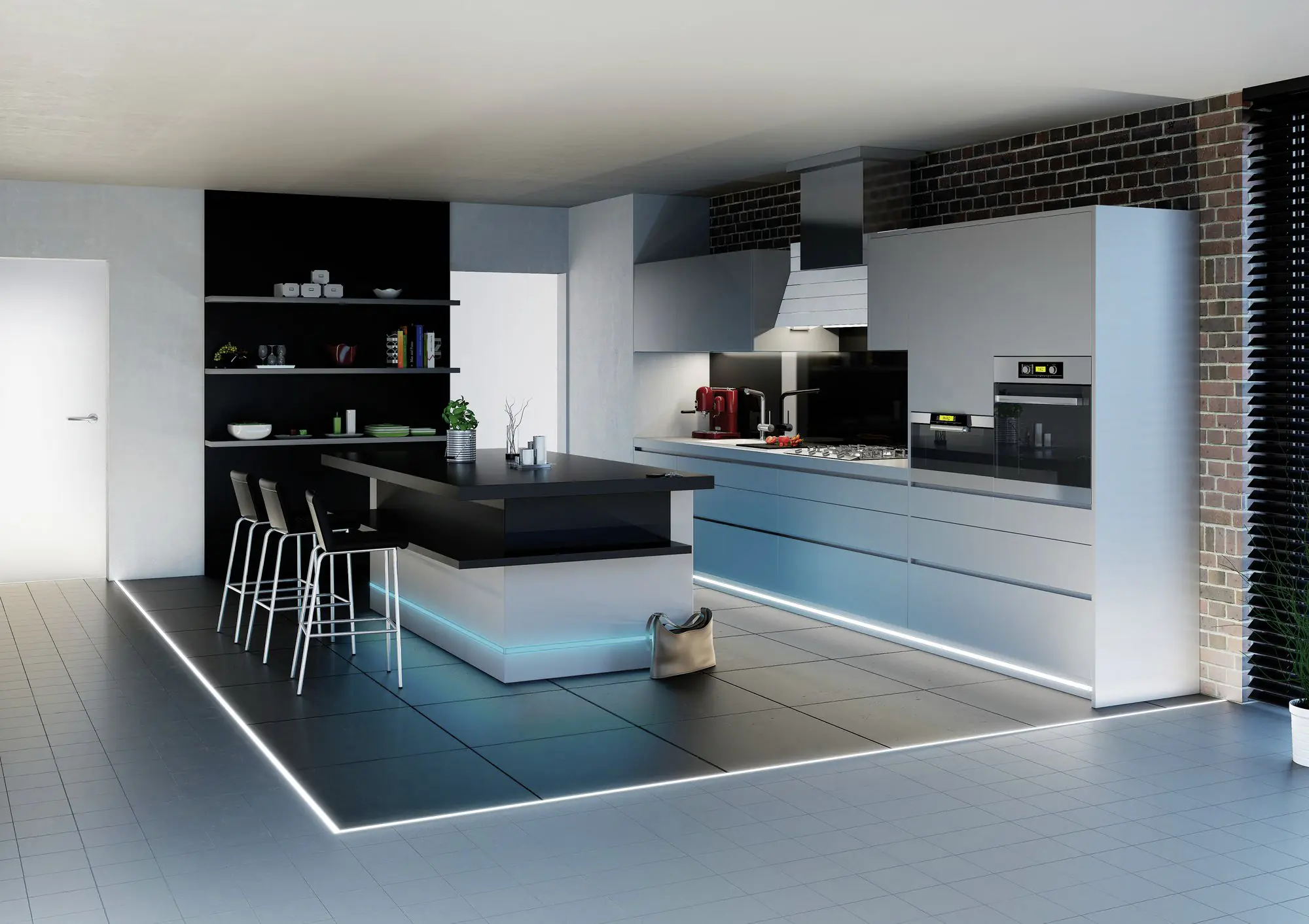 Paulmann Floor Profil mit Diffusor Alu eloxiert/Satin 1m