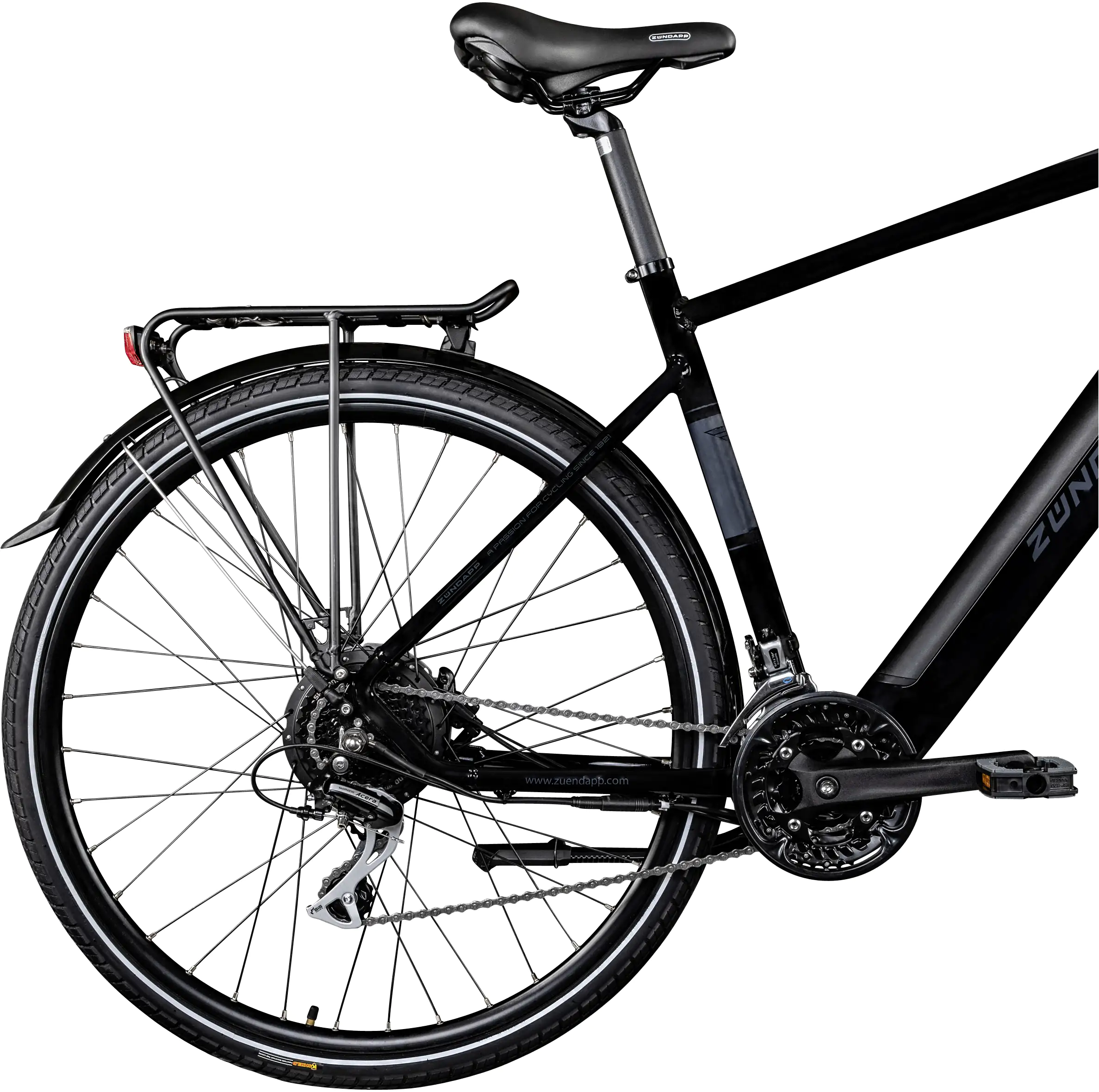 Zündapp E-Bike Trekking Z810 28 Zoll 8-Gang 550 Wh schwarz grau