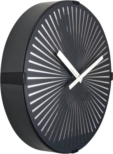 Nextime Wanduhr Running Man Ø 30,5 cm