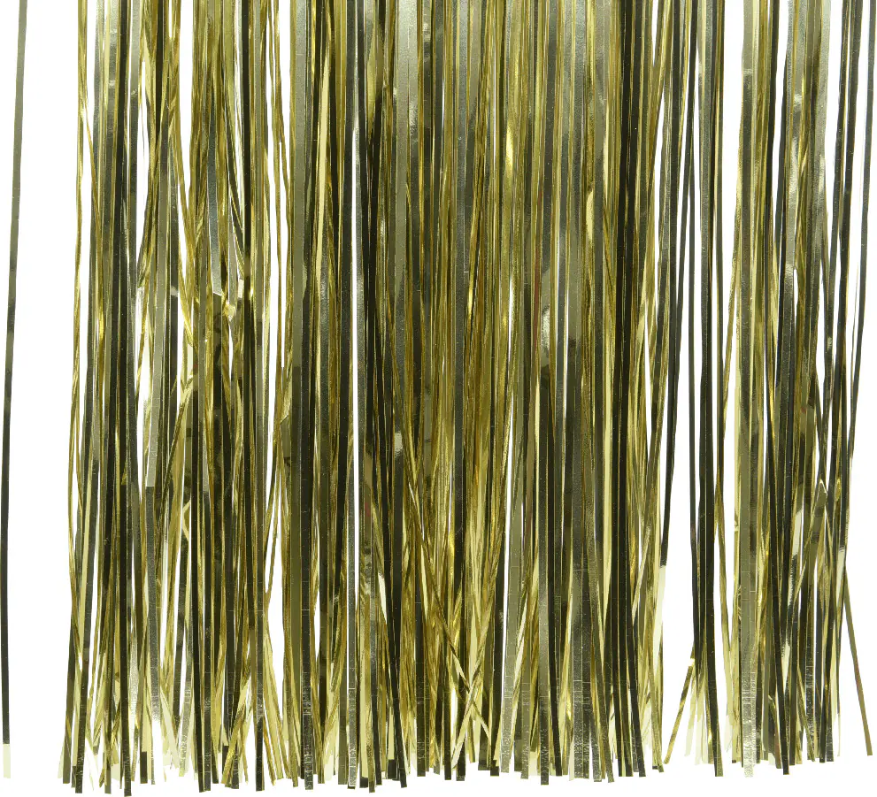 Kaemingk Vinyllametta glanz hellgold 50 x 40 cm