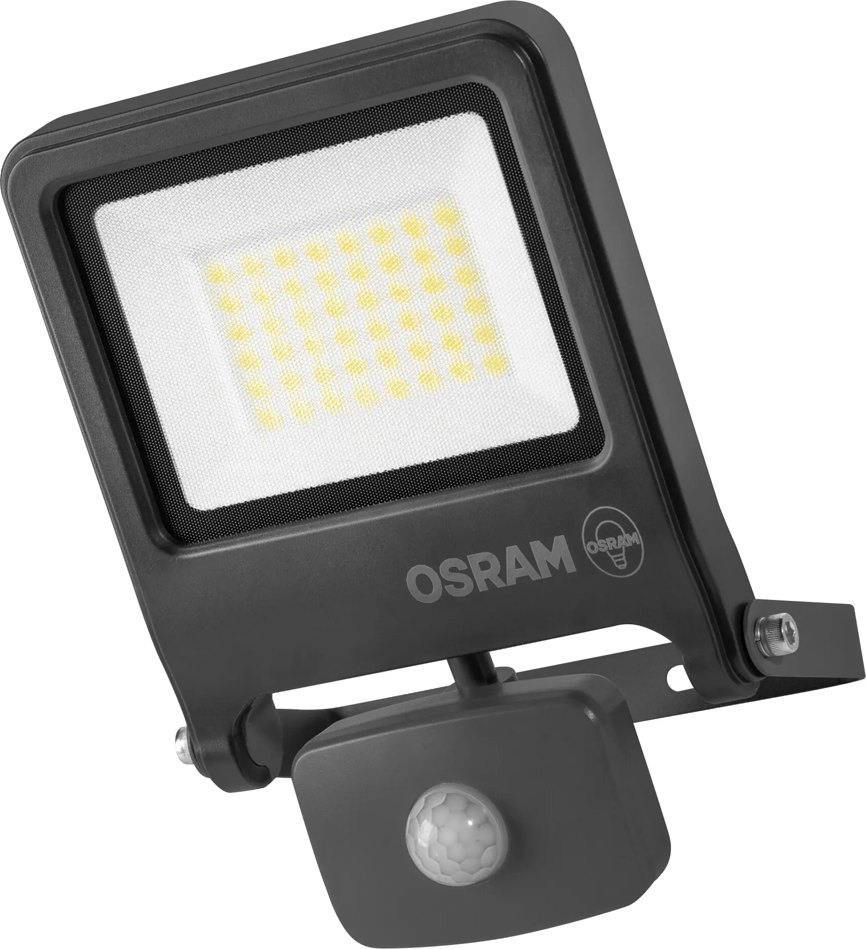 Osram Außenleuchte Endura Flood Bewegunsmelder 30W dunkelgrau warmweiß