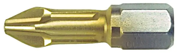 Wiha TiN Torsion-Bits Kreuzschlitz PH 1 2-teilig