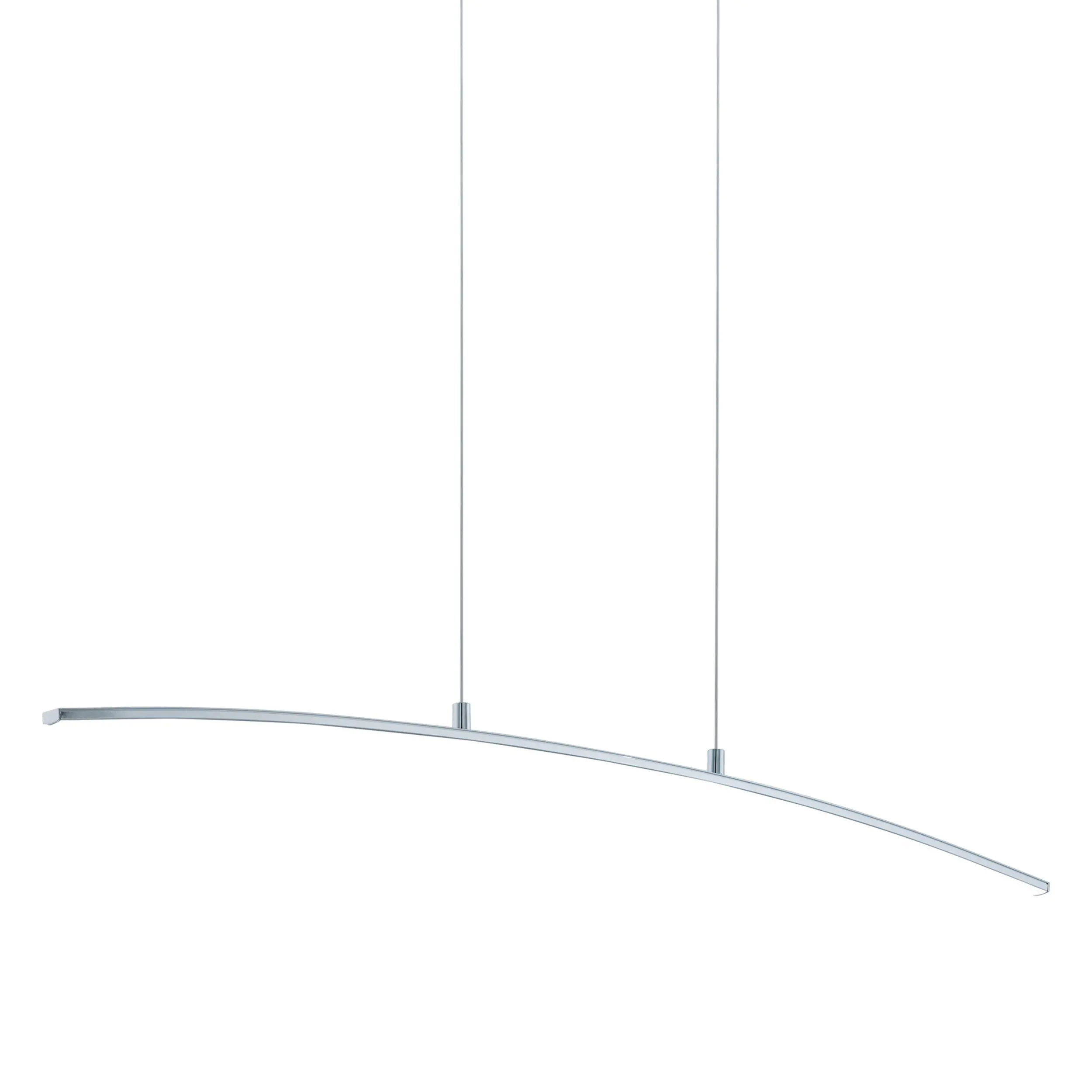 Eglo LED Pendelleuchte Lasana chrom 90 cm warmweiß