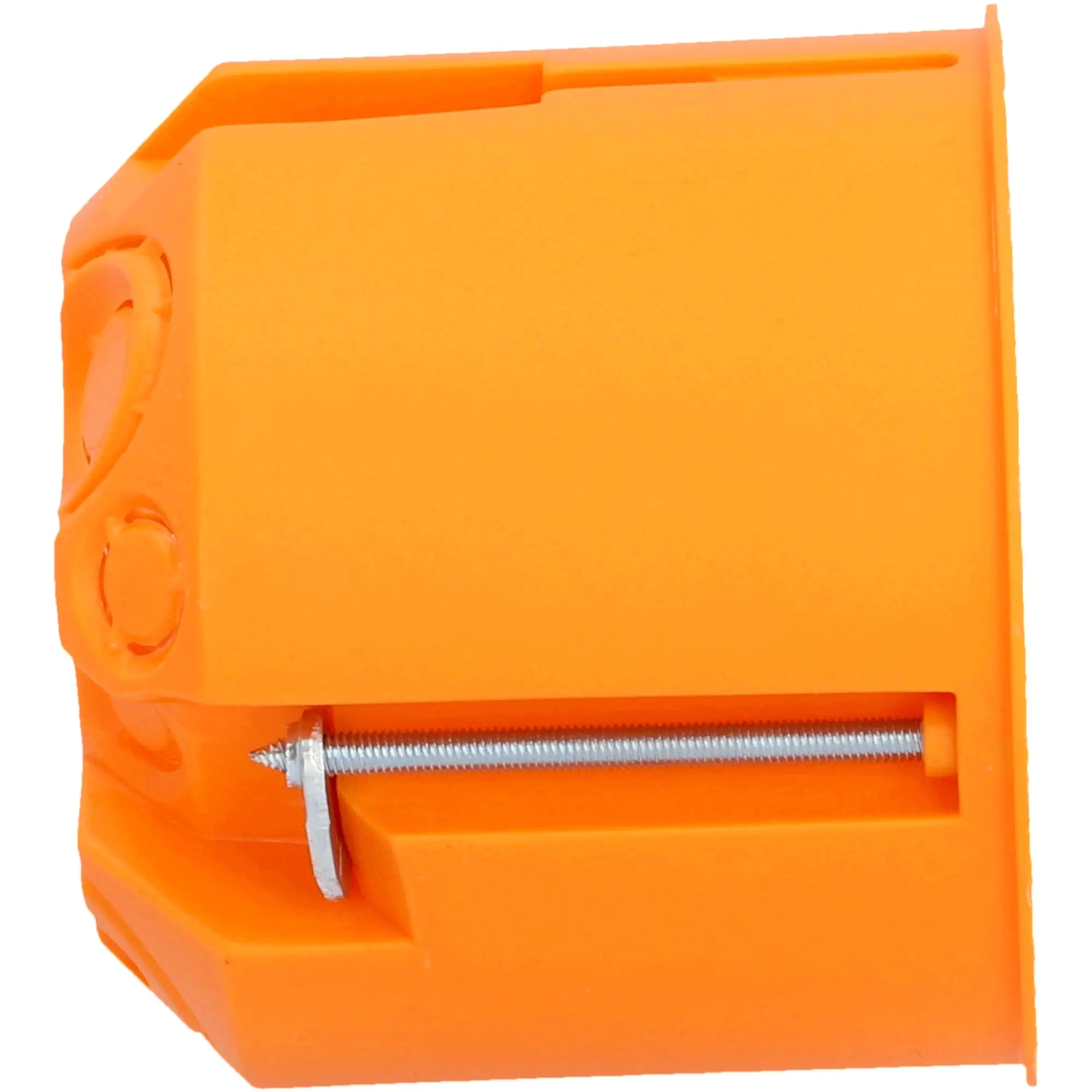 Hohlwand-Schalterdose 61 mm, orange