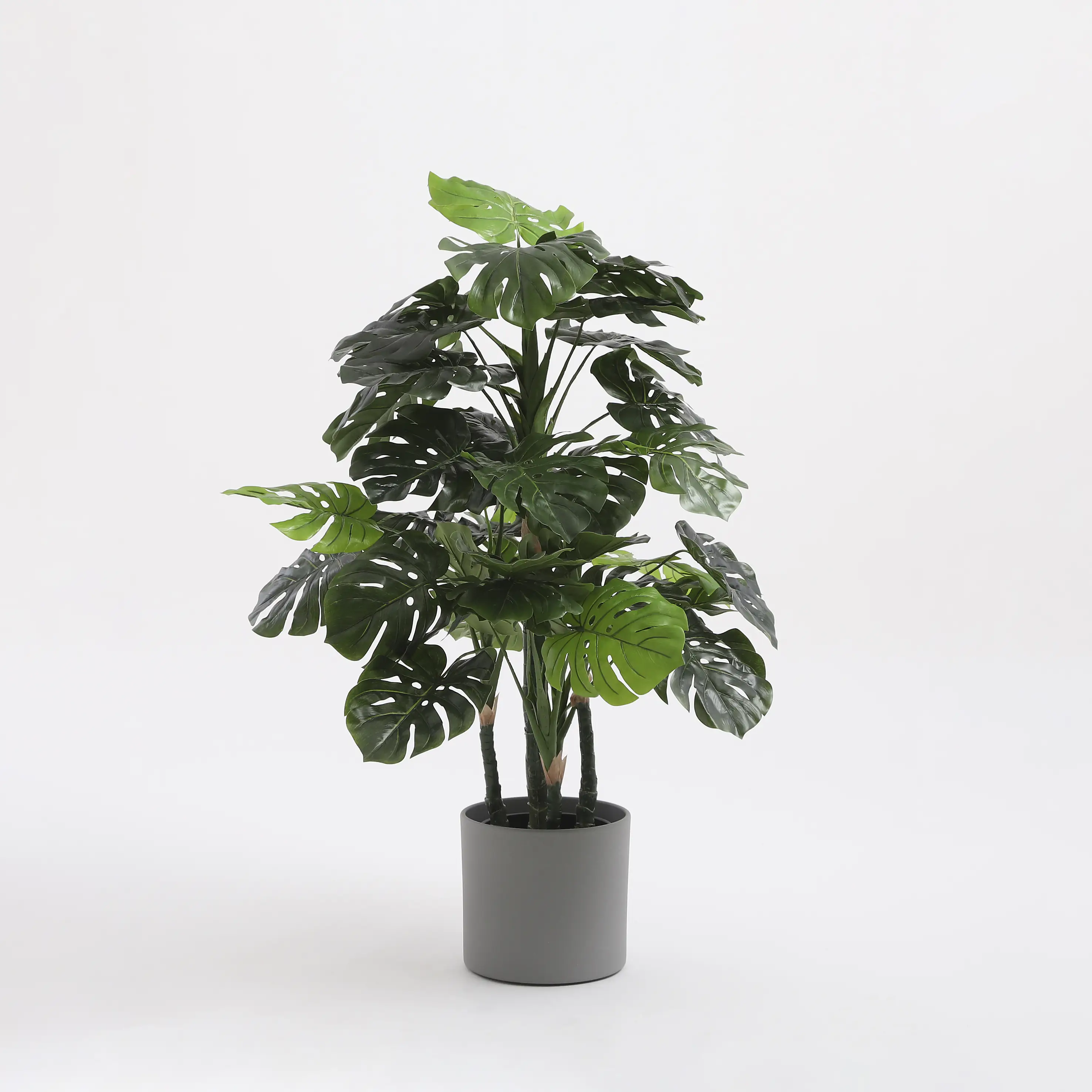 Mica Decorations Blumentopf Keramik Era  Ø 32,5 x 31 cm grau
