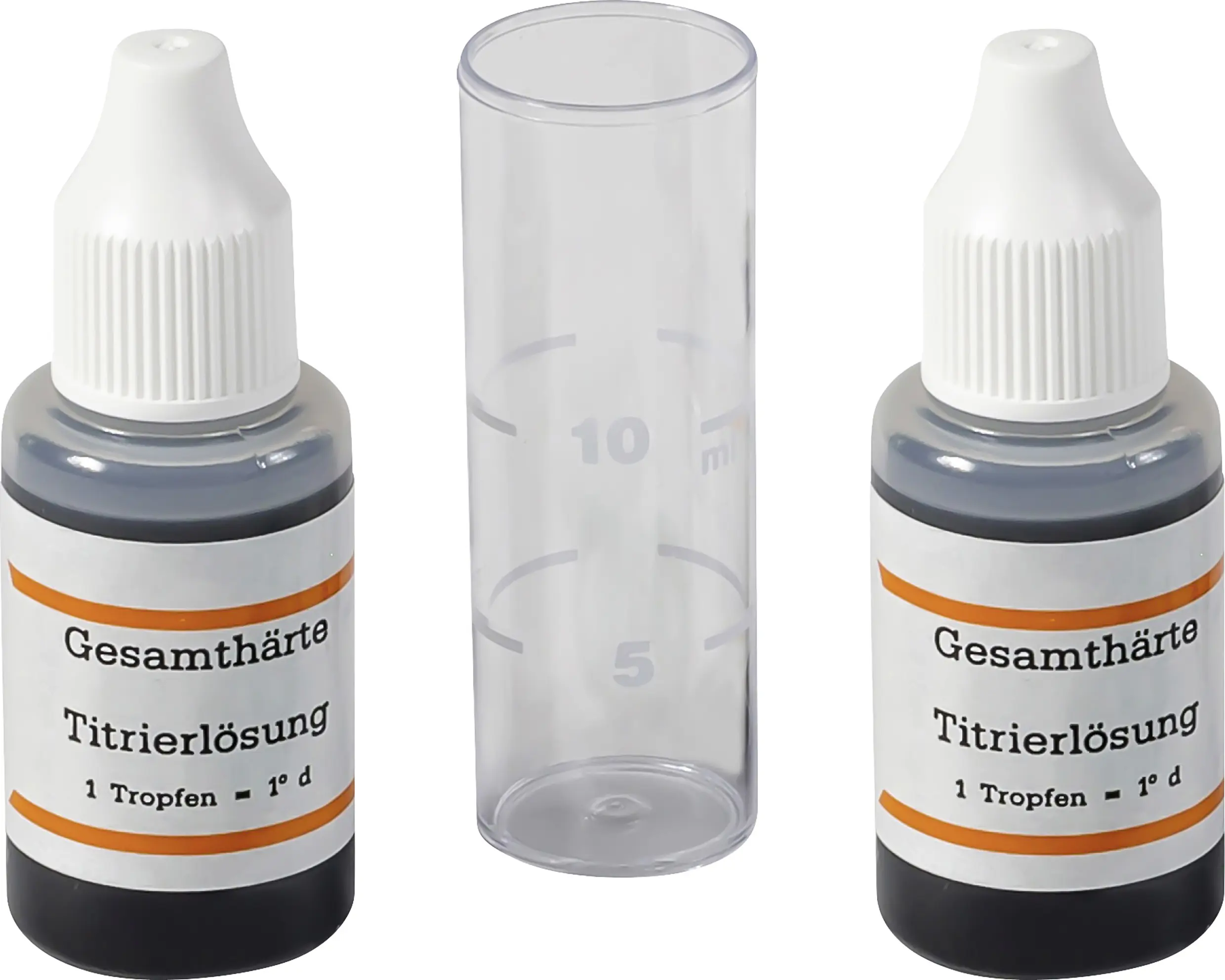 Aqmos Messbesteck für Wasserhärte/Gesamthärte 2er Pack