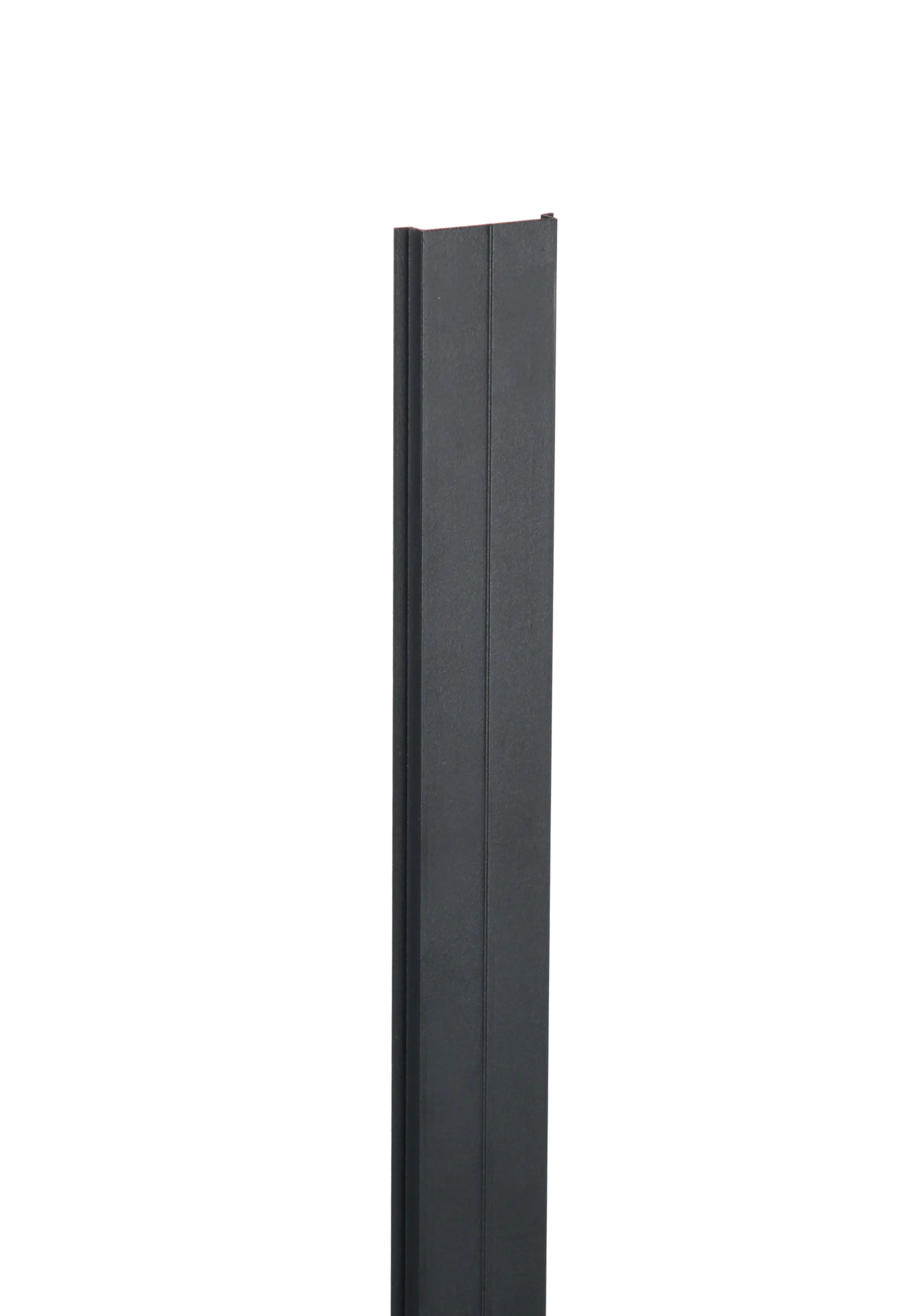 Floraworld Abdeckschiene Bohlenzaunpfosten 123 cm anthrazit
