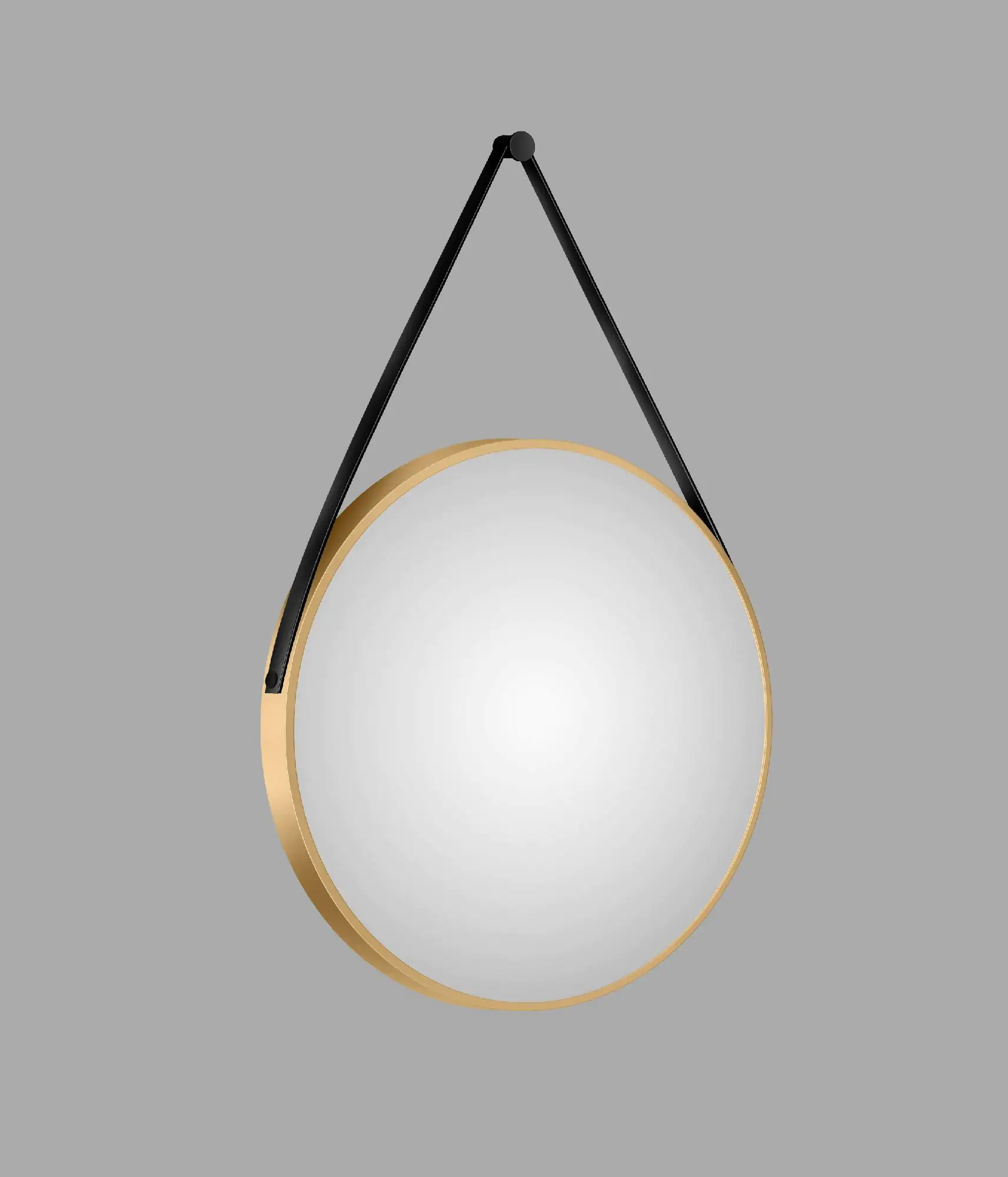 DSK Design Spiegel Silver Coiffeur Ø 80 cm gold