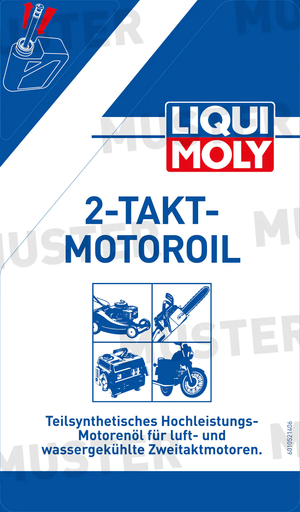 Liqui Moly 2-Takt Motoröl (Selbstmisch-Gebinde) 1 L
