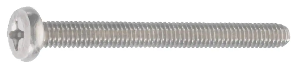 Connex Gewindeschrauben M6 x 60 mm PH 3 Linsenkopf - 4 Stück Edelstahl