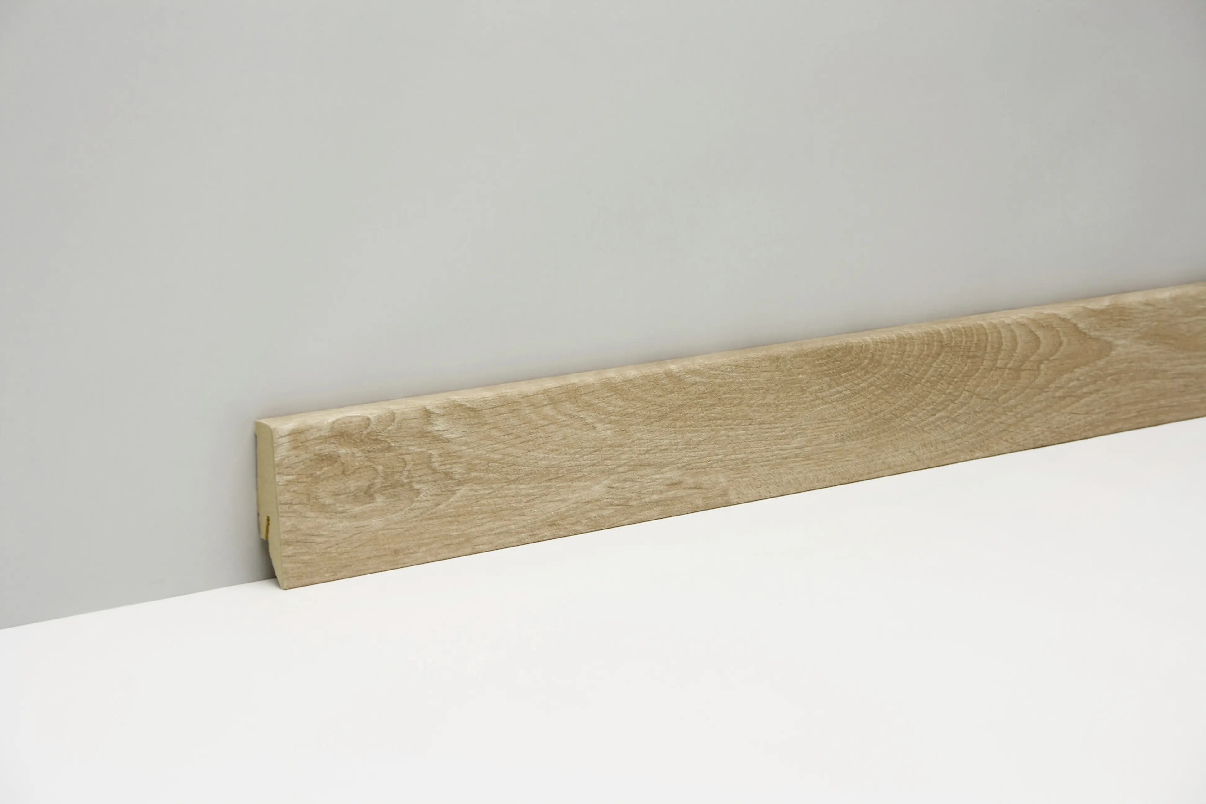 Classen Clip-Fußleiste 240 cm 58 x 19 mm Eiche Natur