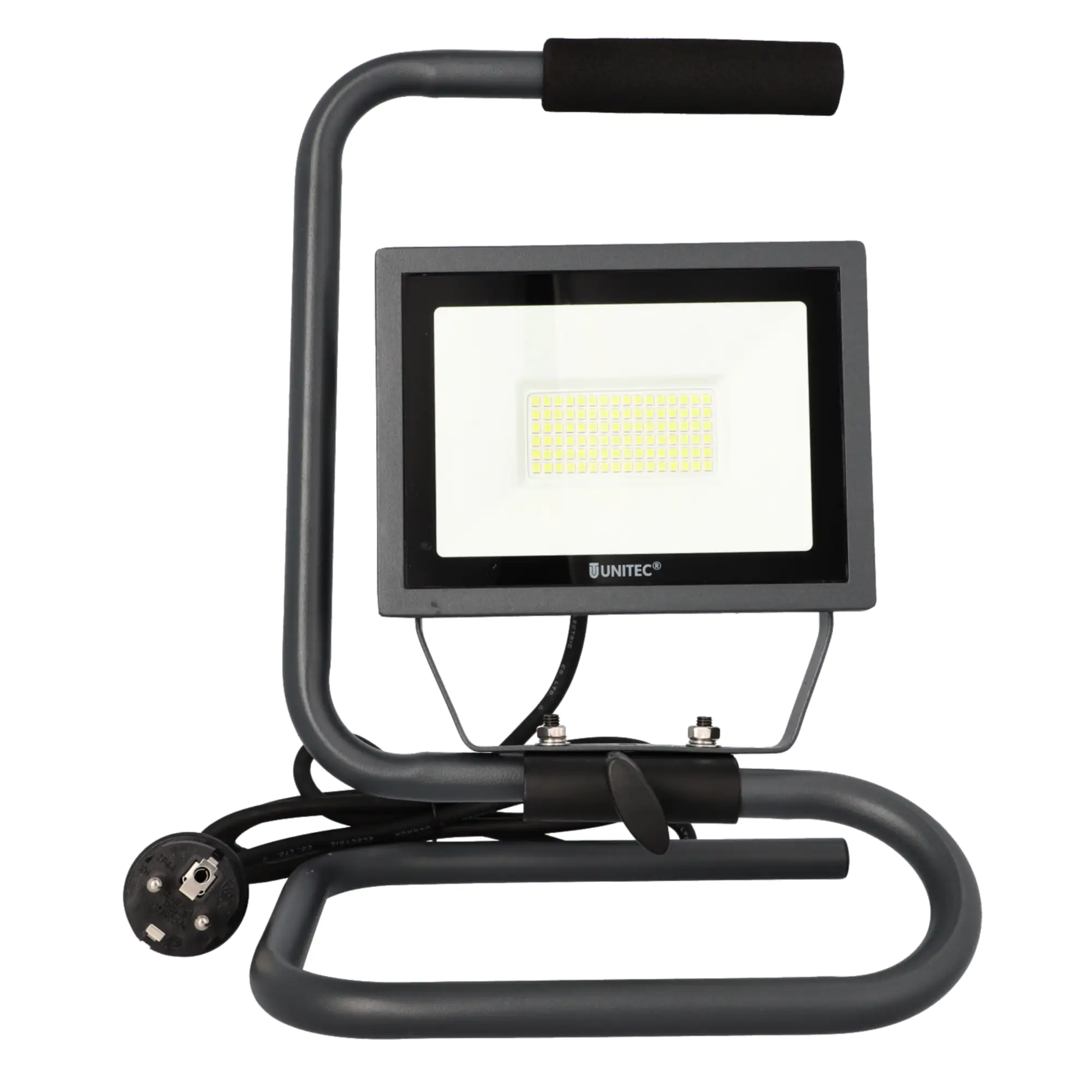 UniTec LED Baustrahler anthrazit tragbar 35 W 4250 lm 