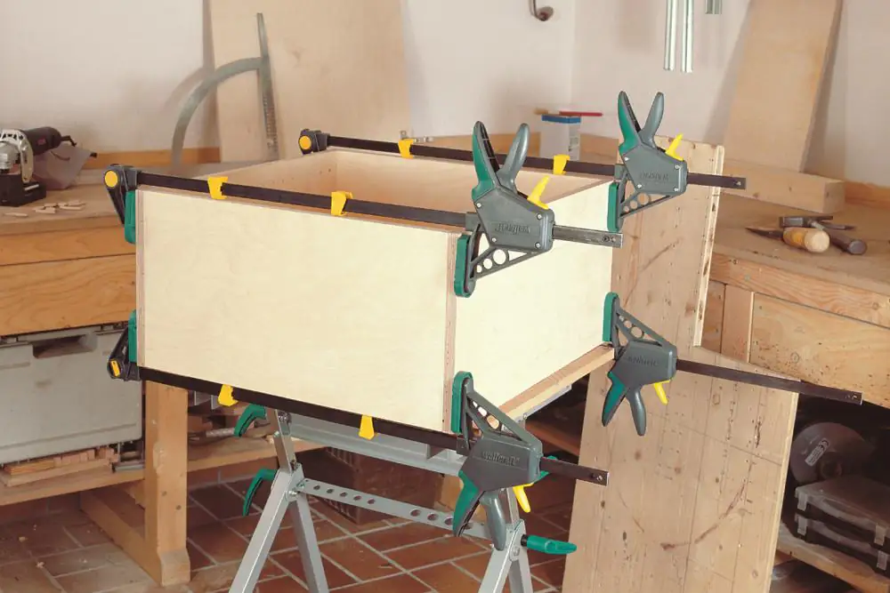 Wolfcraft Einhandzwinge Pro Dehnbereich 21 - 41 cm 450 mm