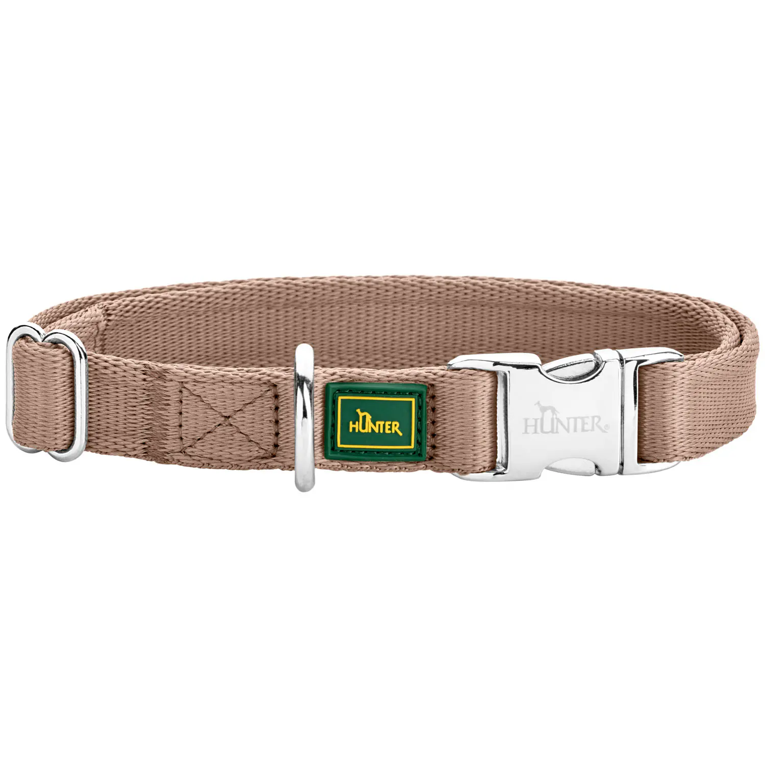 Hunter Hundehalsband Inari Alu-Strong XL beige