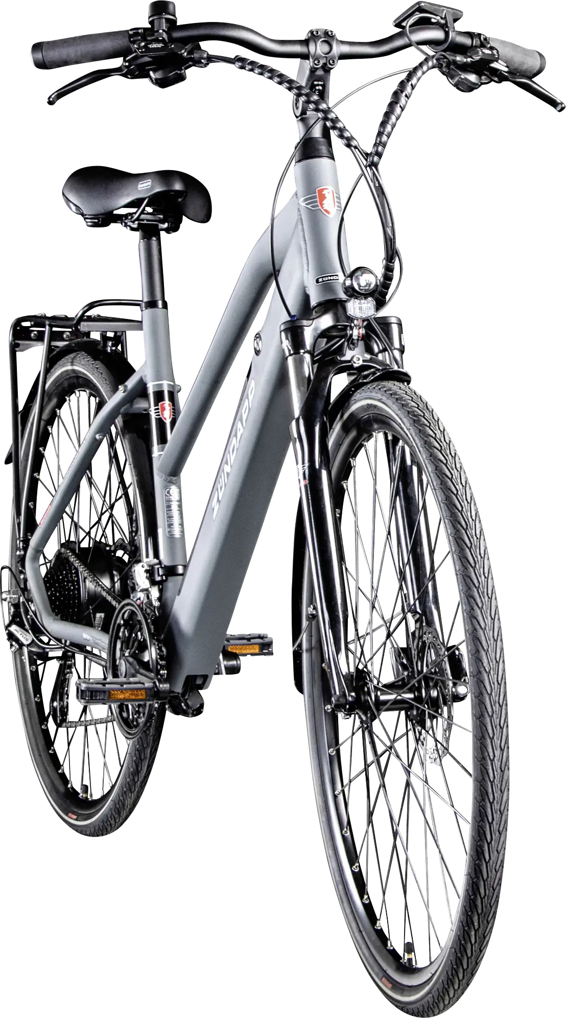 Zündapp E-Bike Trekking Z810 Damen 28 Zoll 8-Gang 550 Wh grau