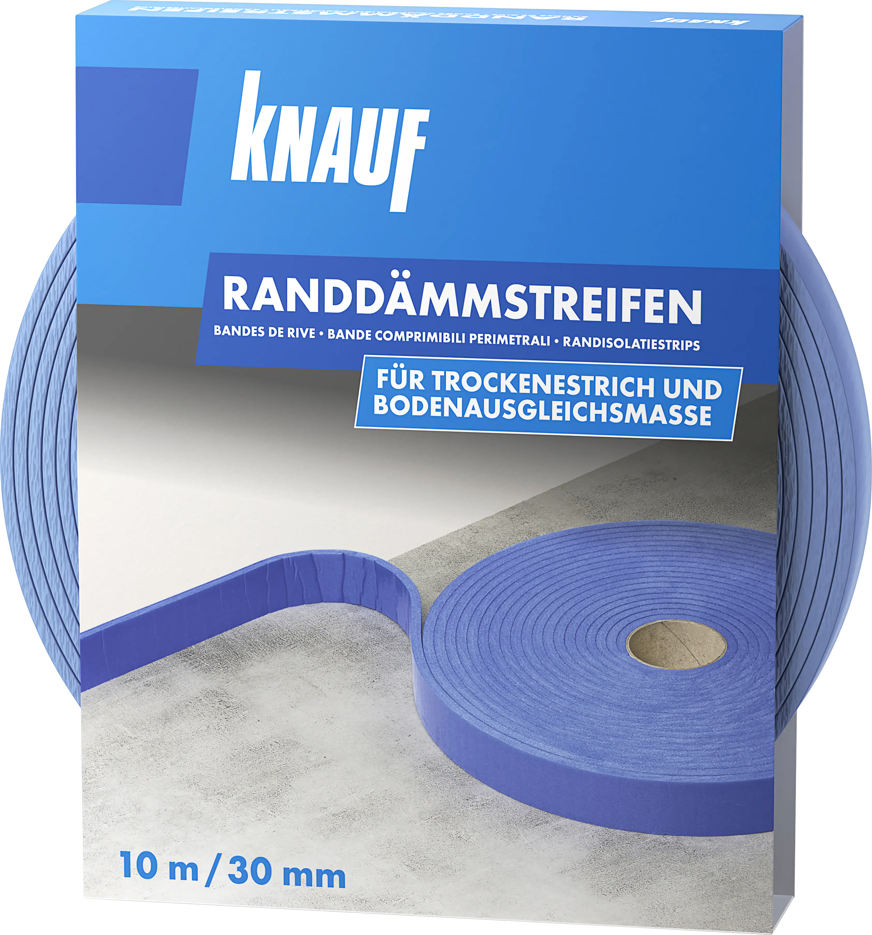 Knauf Randdämmstreifen GF 10 m x 30 mm blau