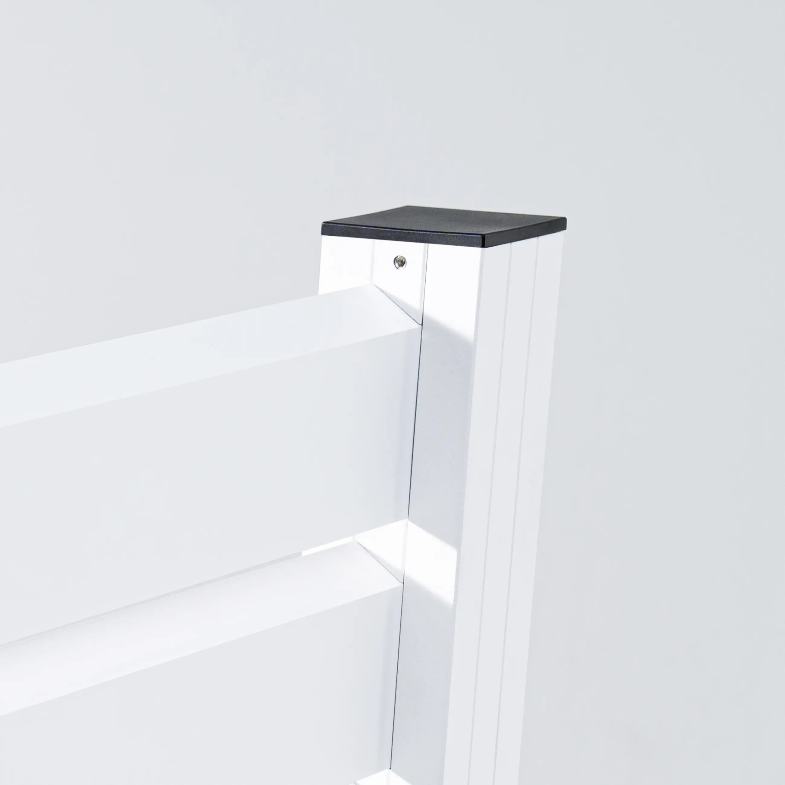 Ambiente Alu-Zaun Grundset Rhombus MAXI 187 x 244,2 cm weiß