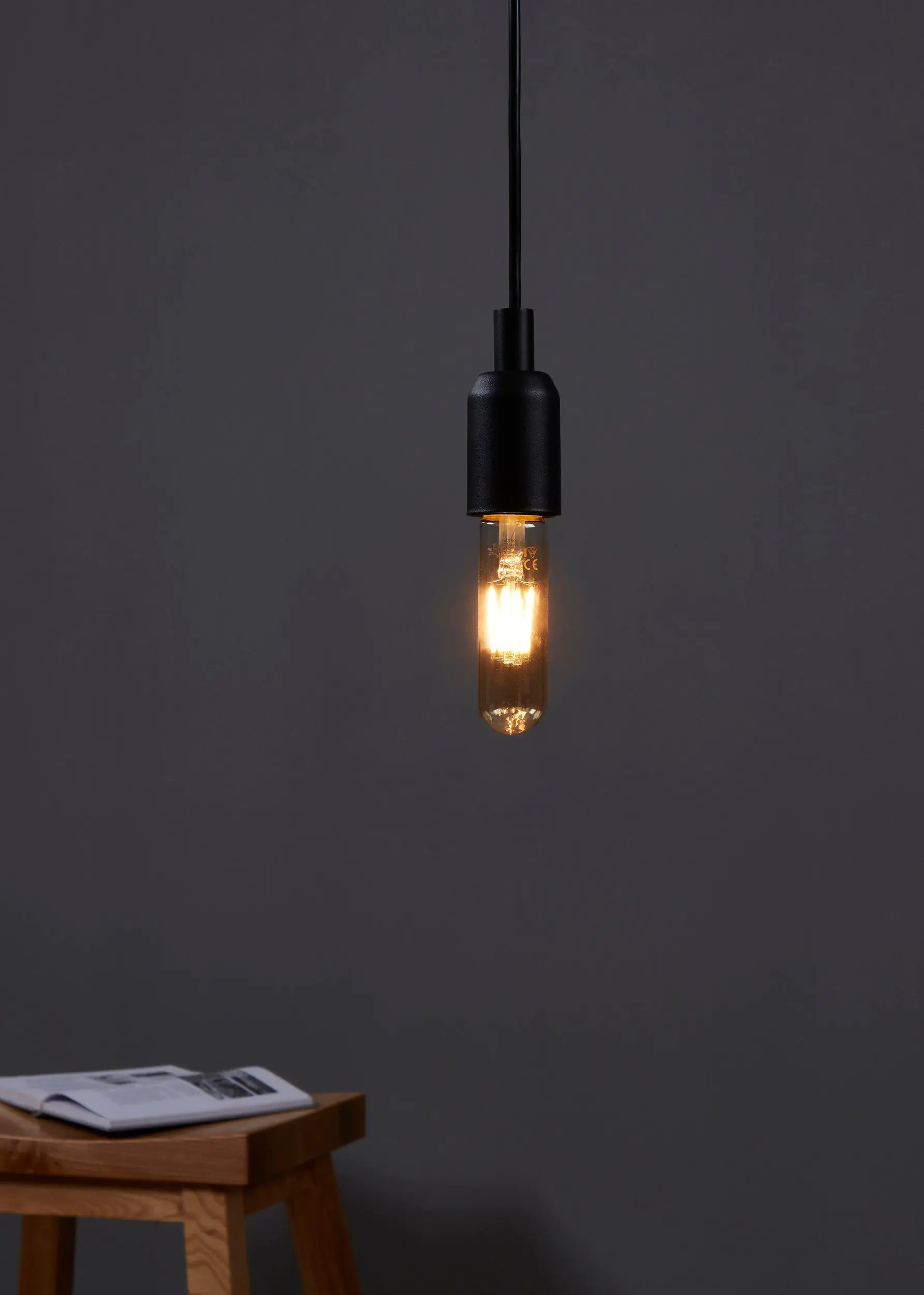 Eglo LED Leuchtmittel T32 E27 Stabform 4 W warmweiß amber