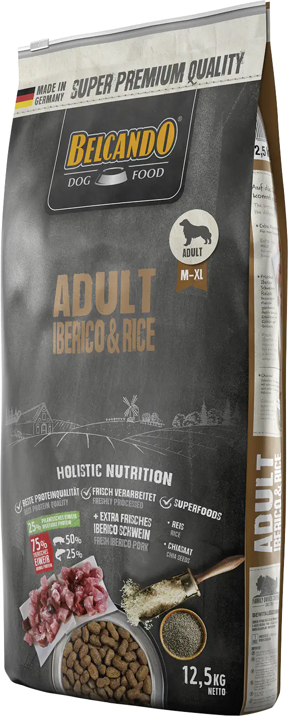 Belcando Hundetrockenfutter Adult 12,5 kg Schwein & Reis 