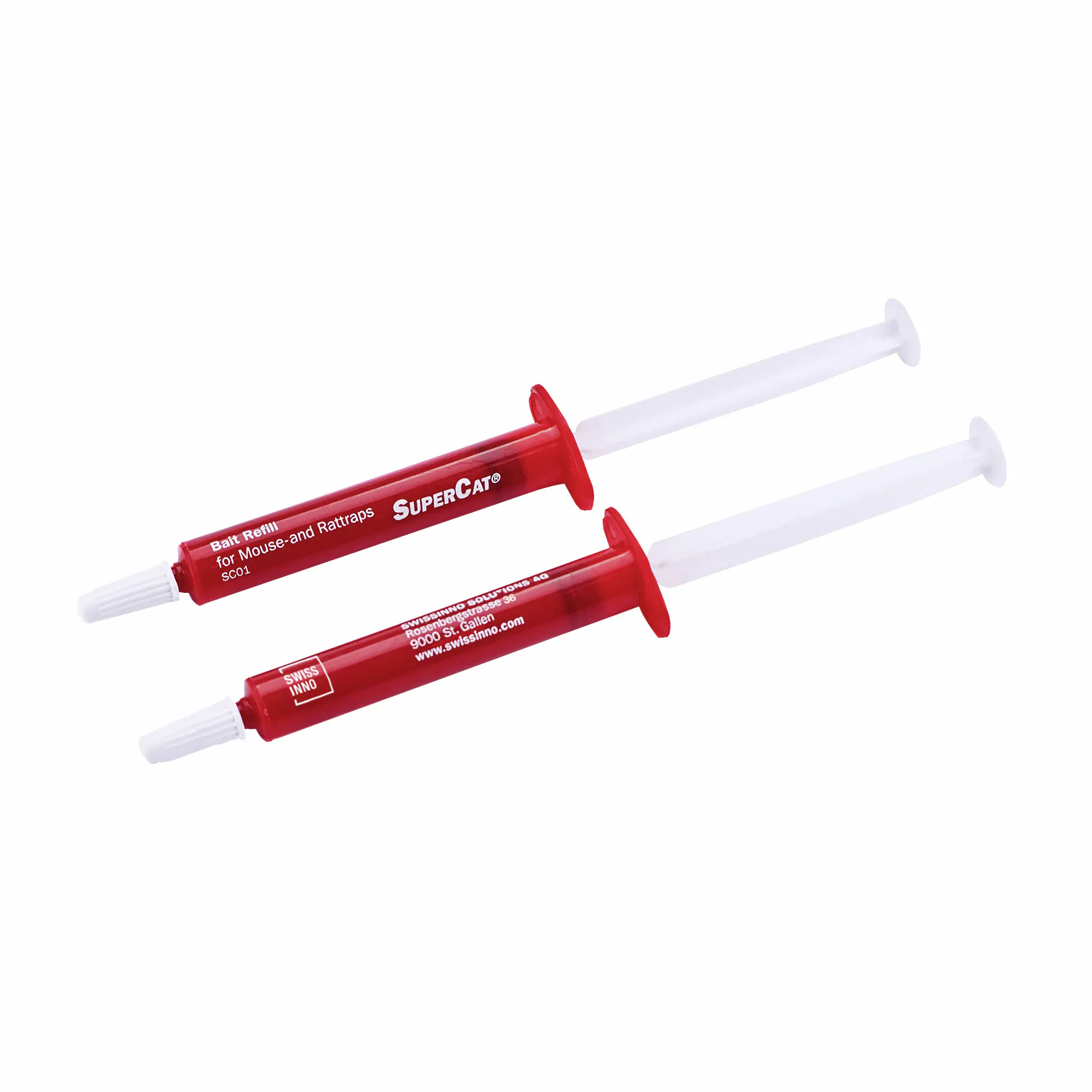 Swissinno Mausefalle SuperCat Pro inkl. 1 Köderspritze