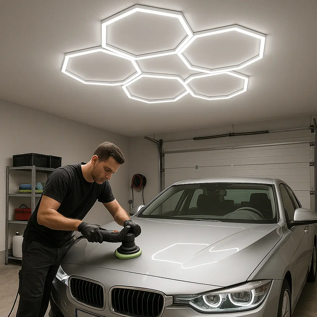 LED Deckenleuchte Premium Line Aero 247 x 171 cm kaltweiß dimmbar 