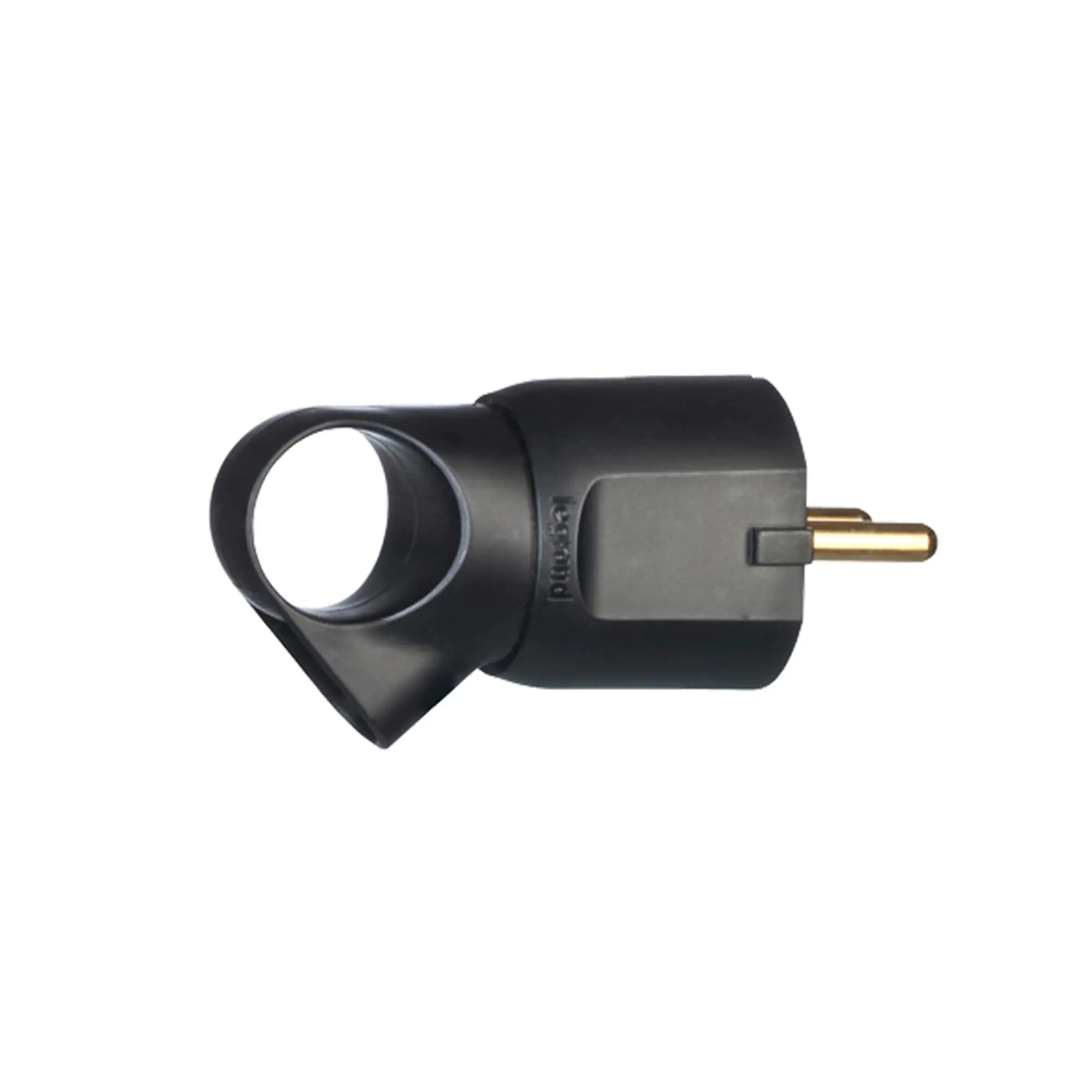 LEGRAND Schutzkontakt-Stecker Knickschutz Ausziehhilfe schwarz