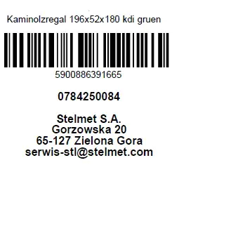 Kaminholzregal Nadelholz 196 x 180 x 52 cm, kesseldruckimprägniert