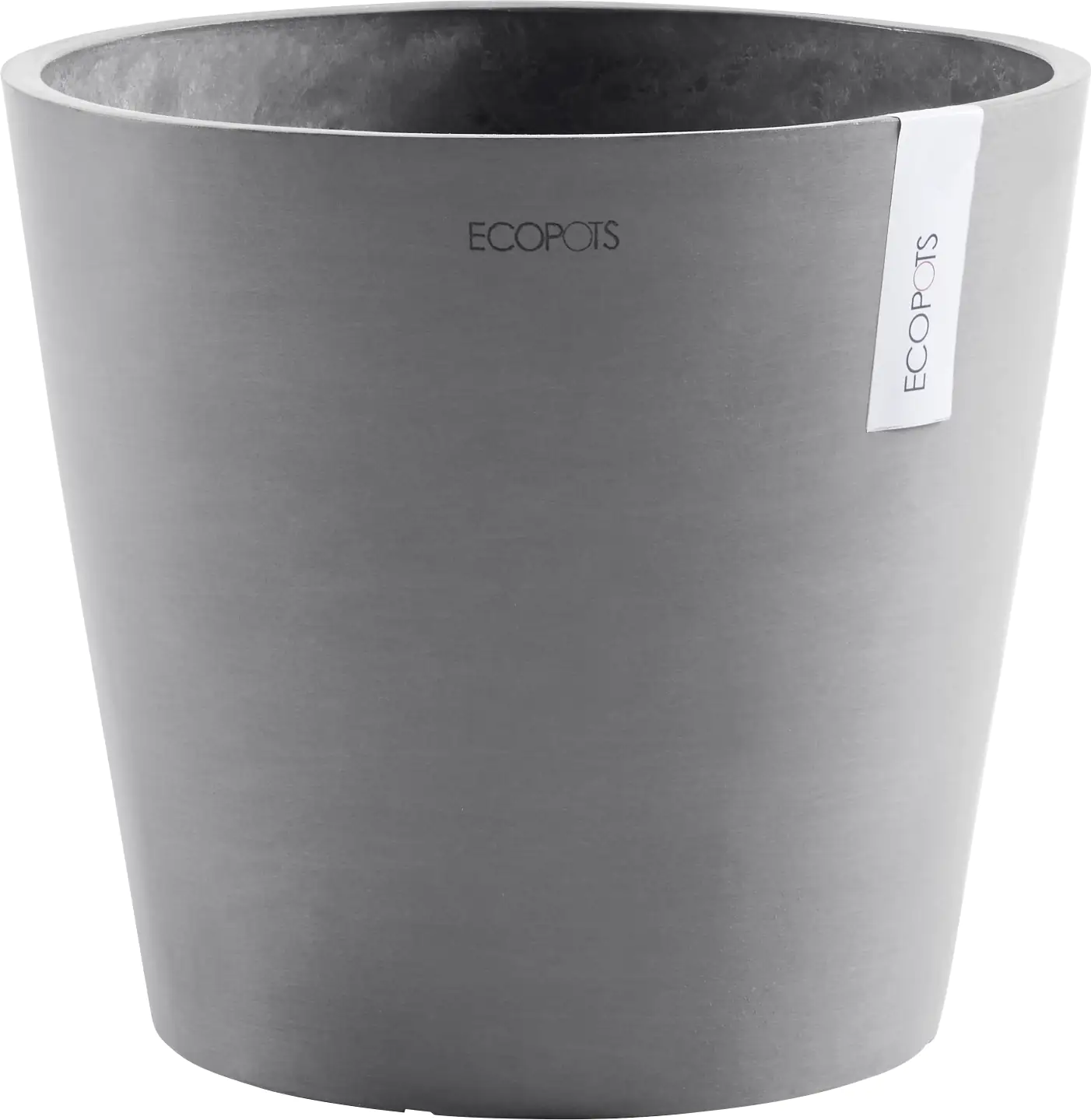 Ecopots Pflanztopf Amsterdam Ø 40 x 35 cm grau
