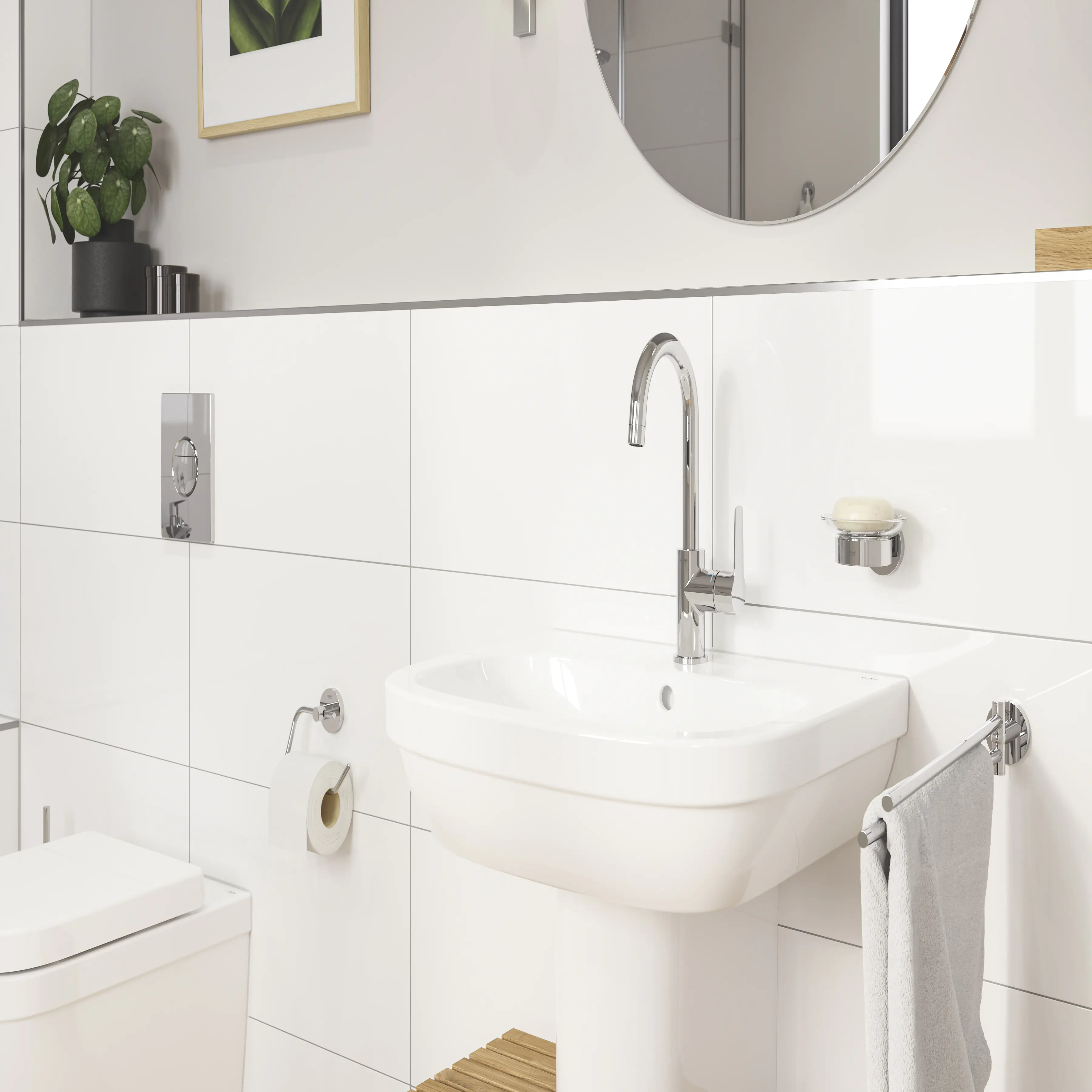 Grohe Start Handtuchhalter chrom schwenkbar