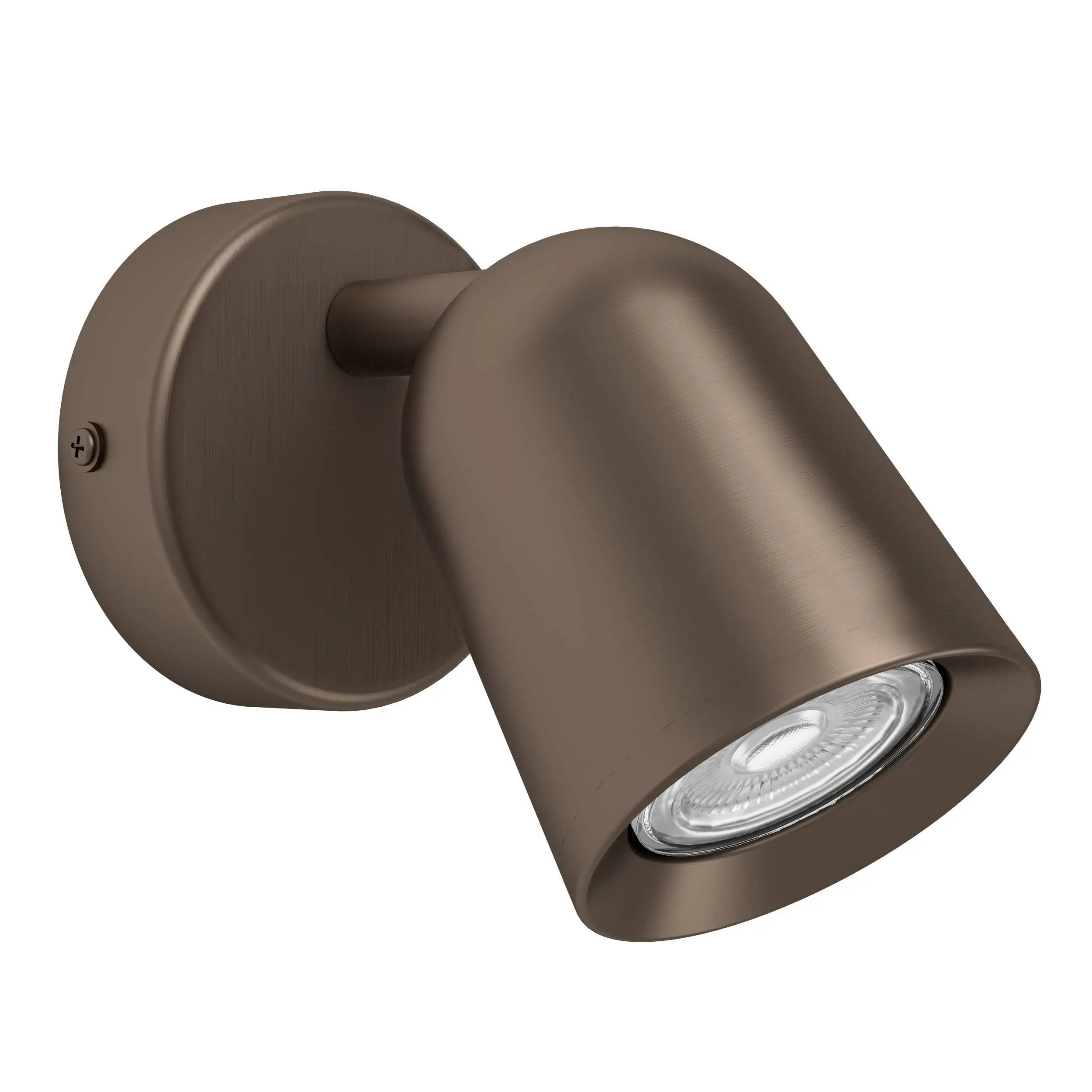 Eglo Wandleuchte 1er Spot Camaldoli bronze 9 x 11 cm
