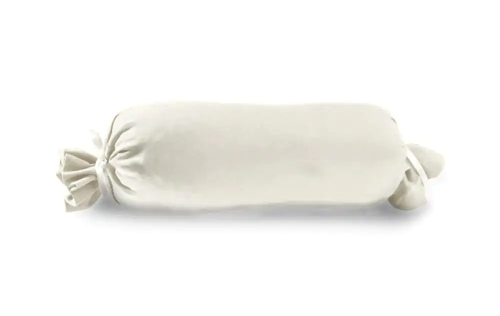 Vario Kissenbezug Jersey für Nackenrolle, weiß, 15 x 40 cm