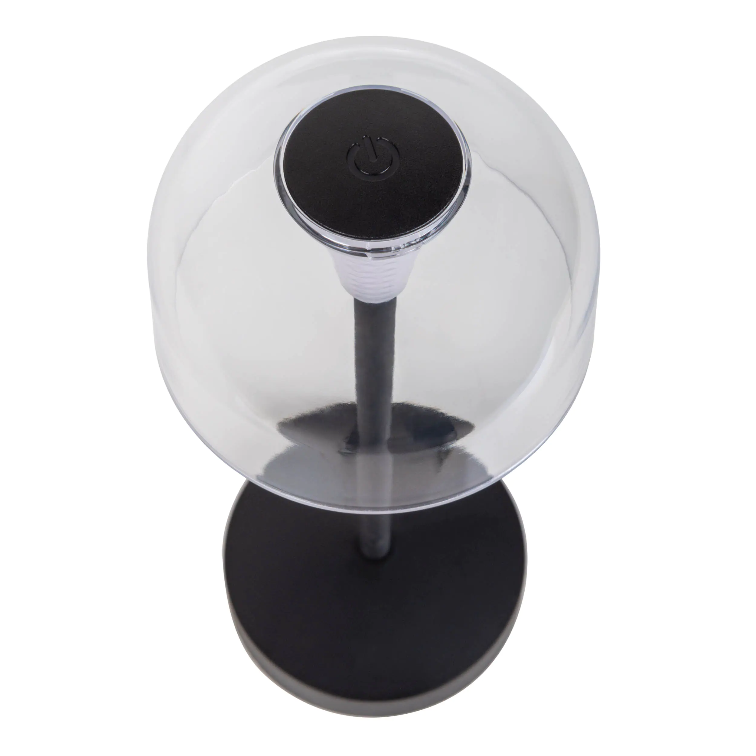 Light & More LED Akku-Tischleuchte Gomba schwarz dimmbar