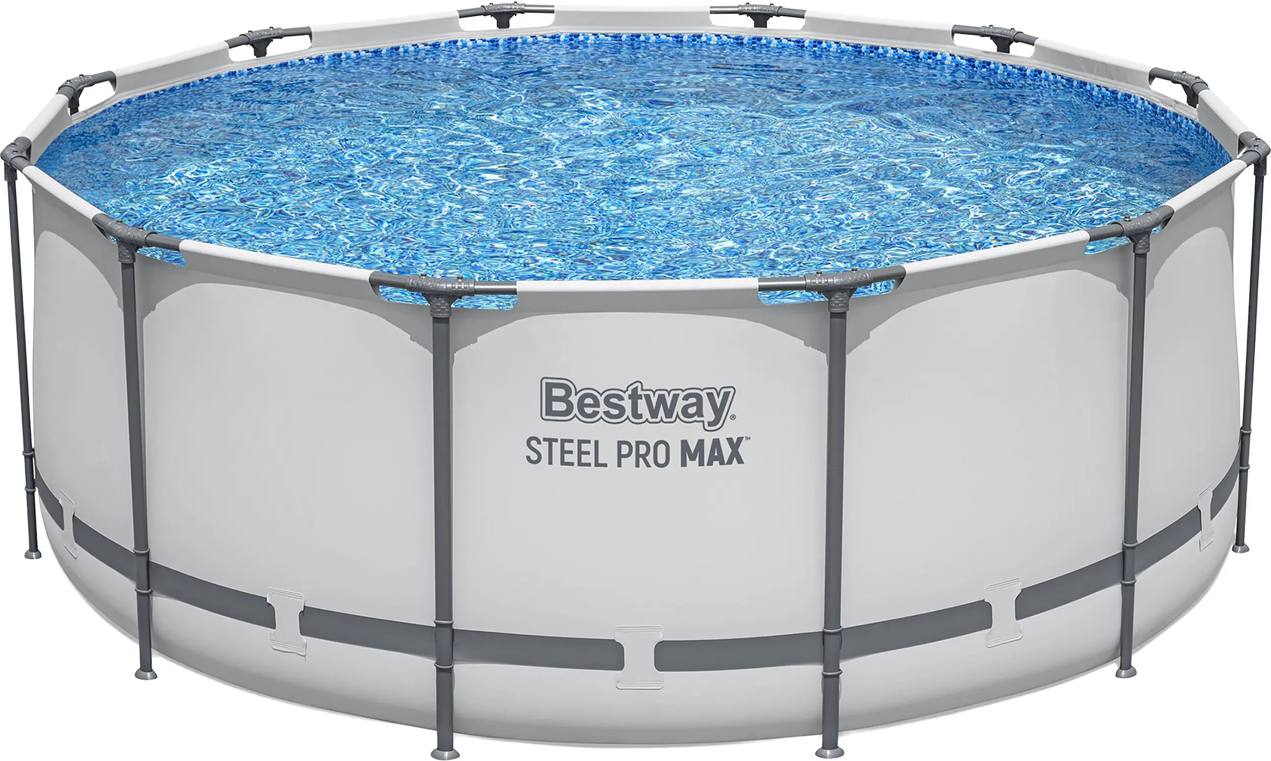 Bestway Steel Pro Max Frame Pool Komplett-Set Ø 366 x 122 cm