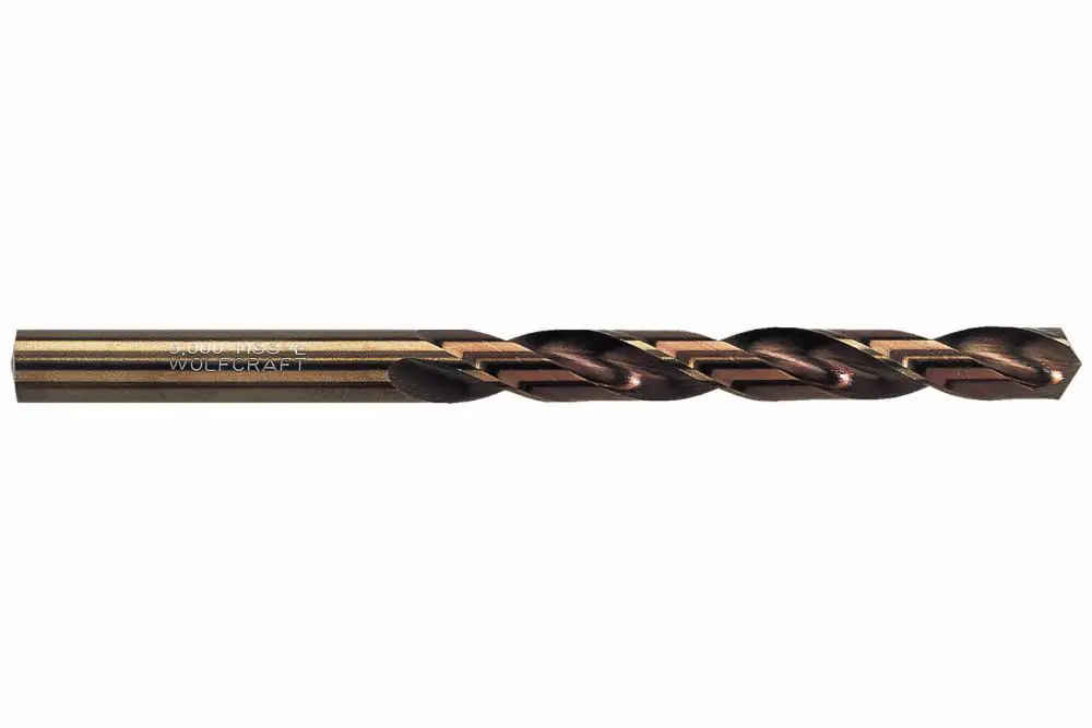 Wolfcraft Metallbohrer HSS-Co 7443010 Ø 2 mm Rundschaft