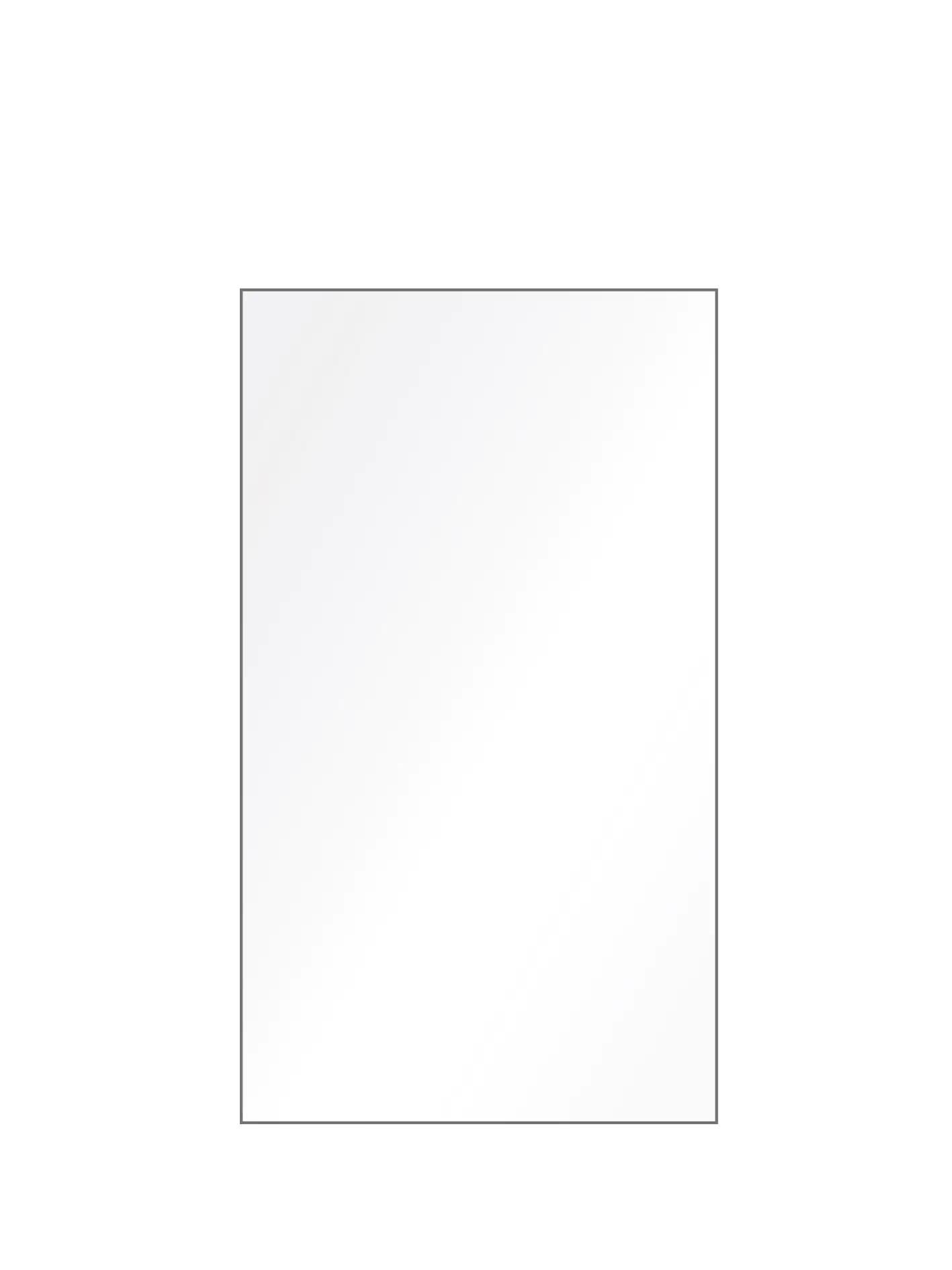 Ambiente Glaszaun Dekor 00/01 103 x 180 cm gehärtetes 8 mm Glas