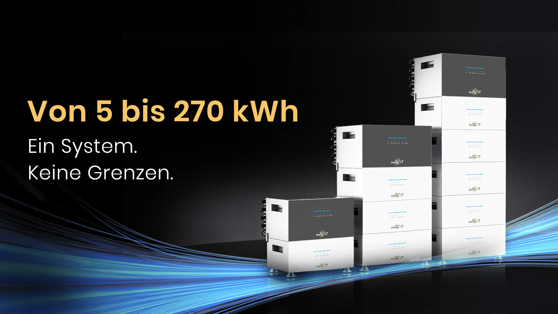 SunEnergyXT Balkonkraftwerkspeicher Zusatzspeicher B500 5024 Wh