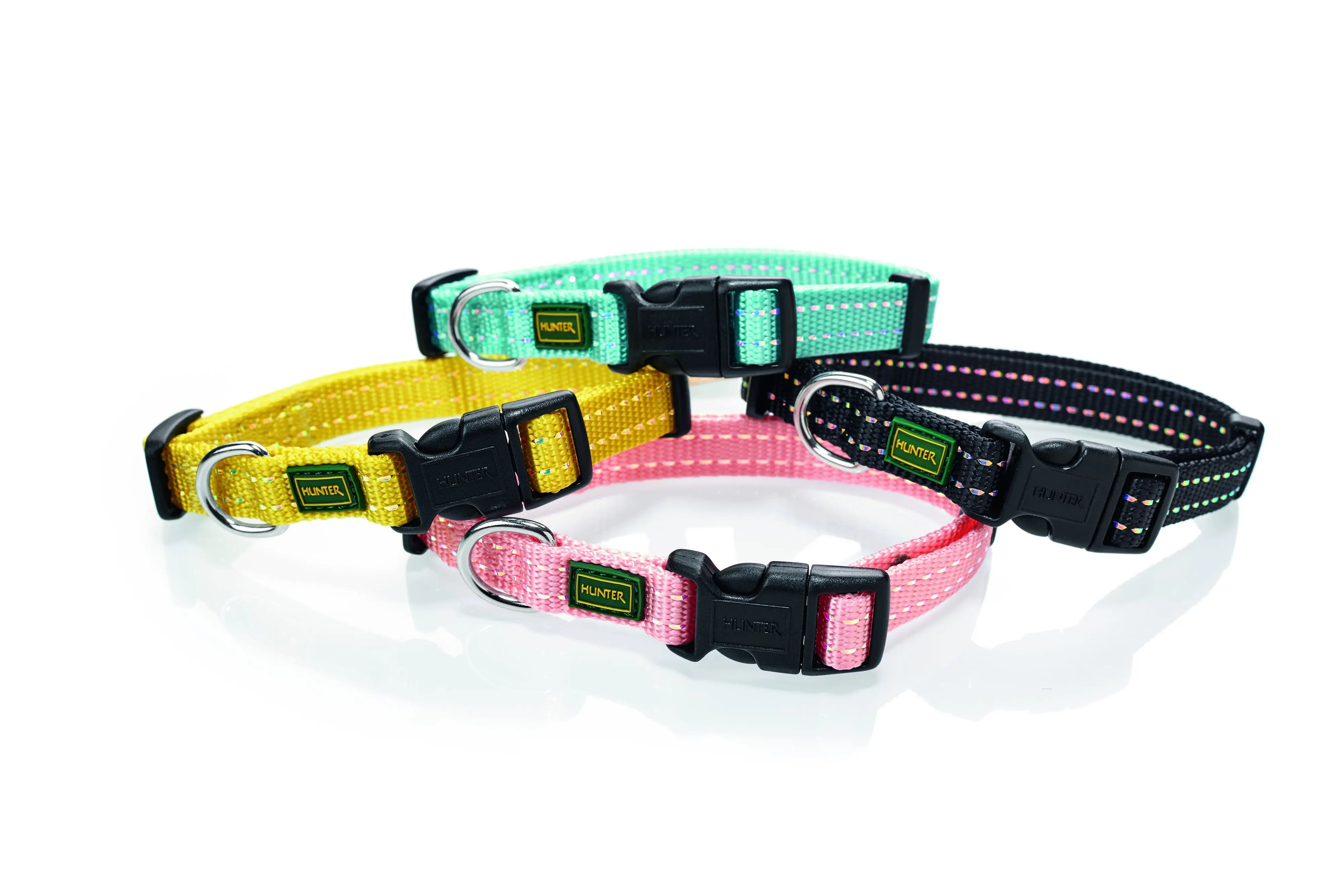 Hunter Hundehalsband Tripoli Vario Basic M schwarz