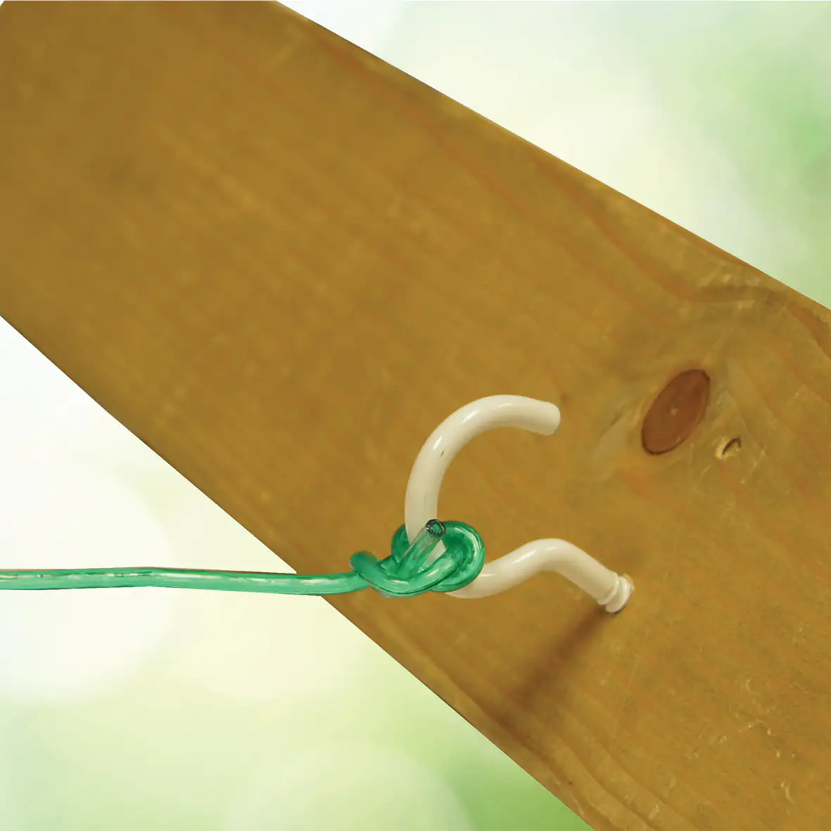 Connex Wäscheleinenhaken 5,2 x 80 mm weiß 1 Stück