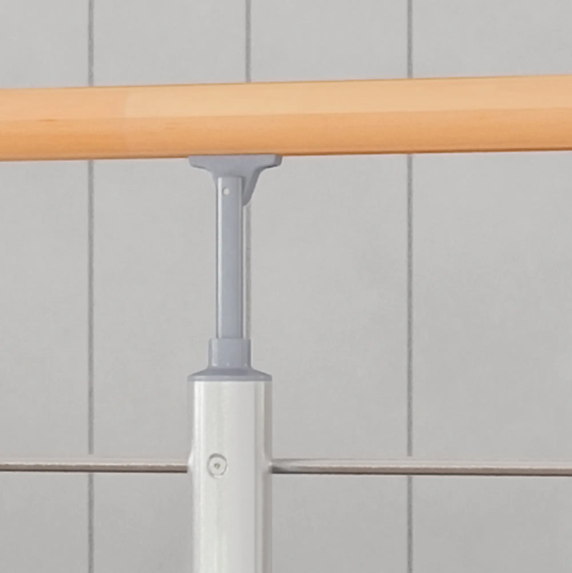 DOLLE Geländerset PS 031 Aluminium mit Eichehandlauf 150 cm