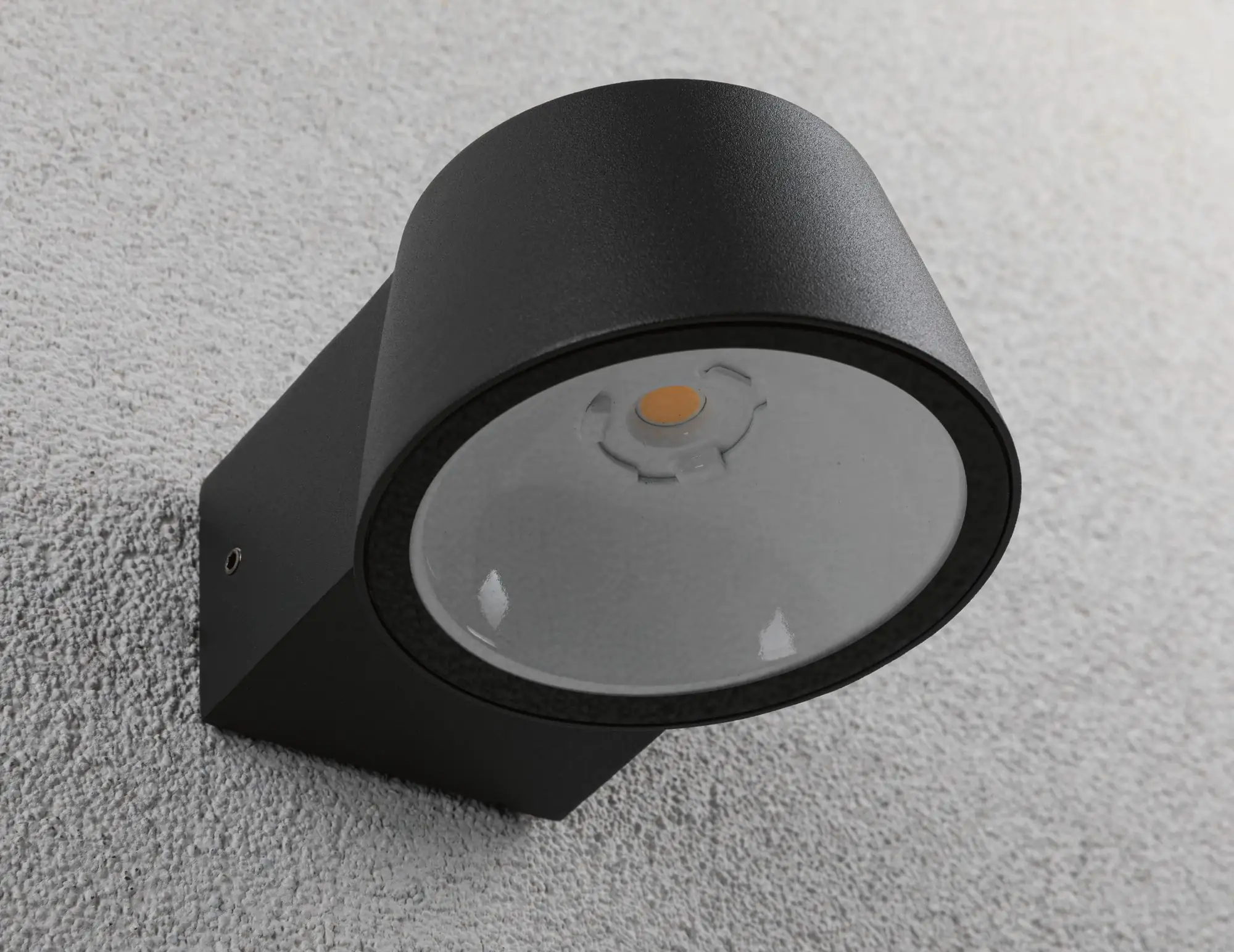 Paulmann LED Außen-Wandleuchte Capea schwarz 9,6 x 5,6 cm warmweiß