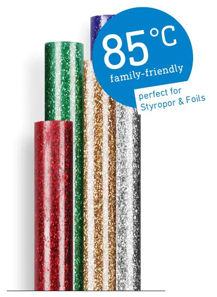 Steinel Klebesticks Ø 7 mm, bunt, 16 Stück