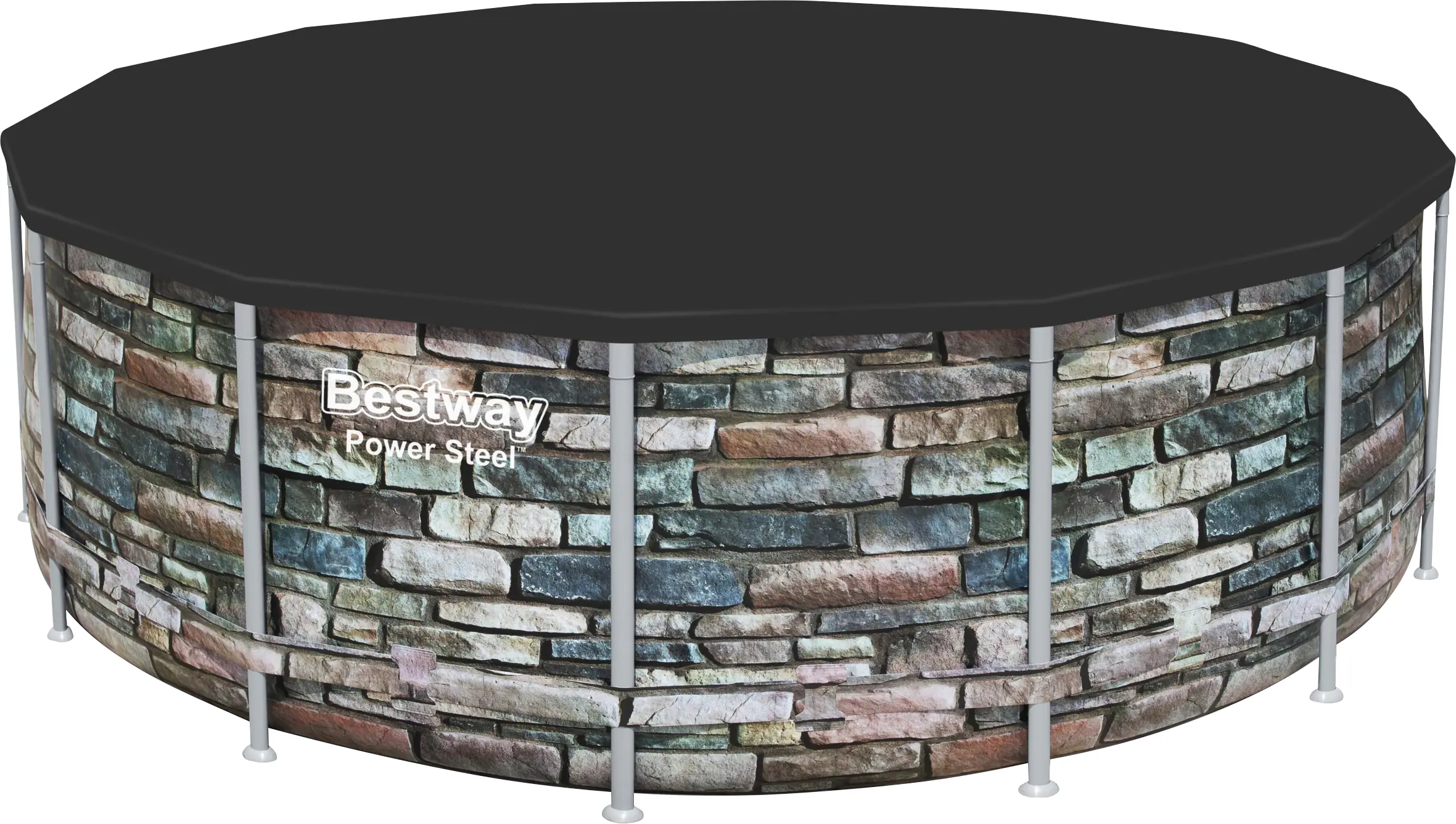 Bestway Poolabdeckung rund Ø 4,27 m