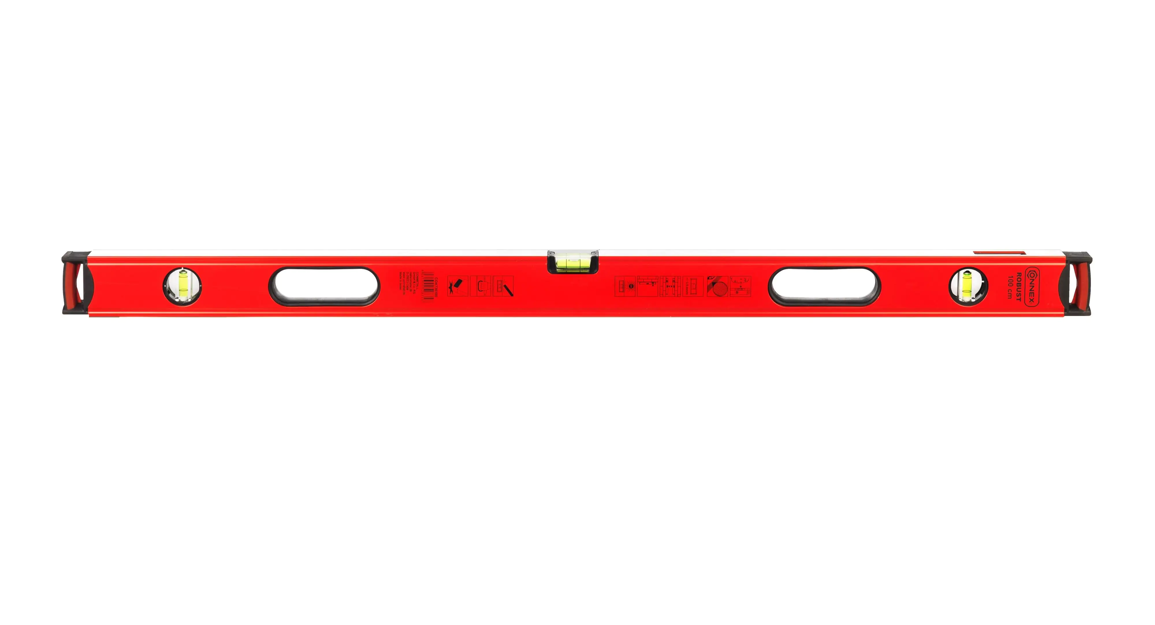 Connex Wasserwaage 100 cm Alu Robust 2 Messflächen