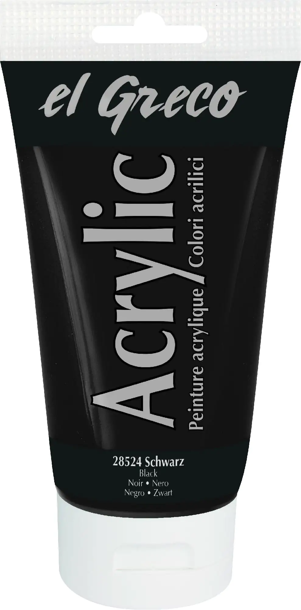 Kreul el Greco Acrylic Tube schwarz 150 ml